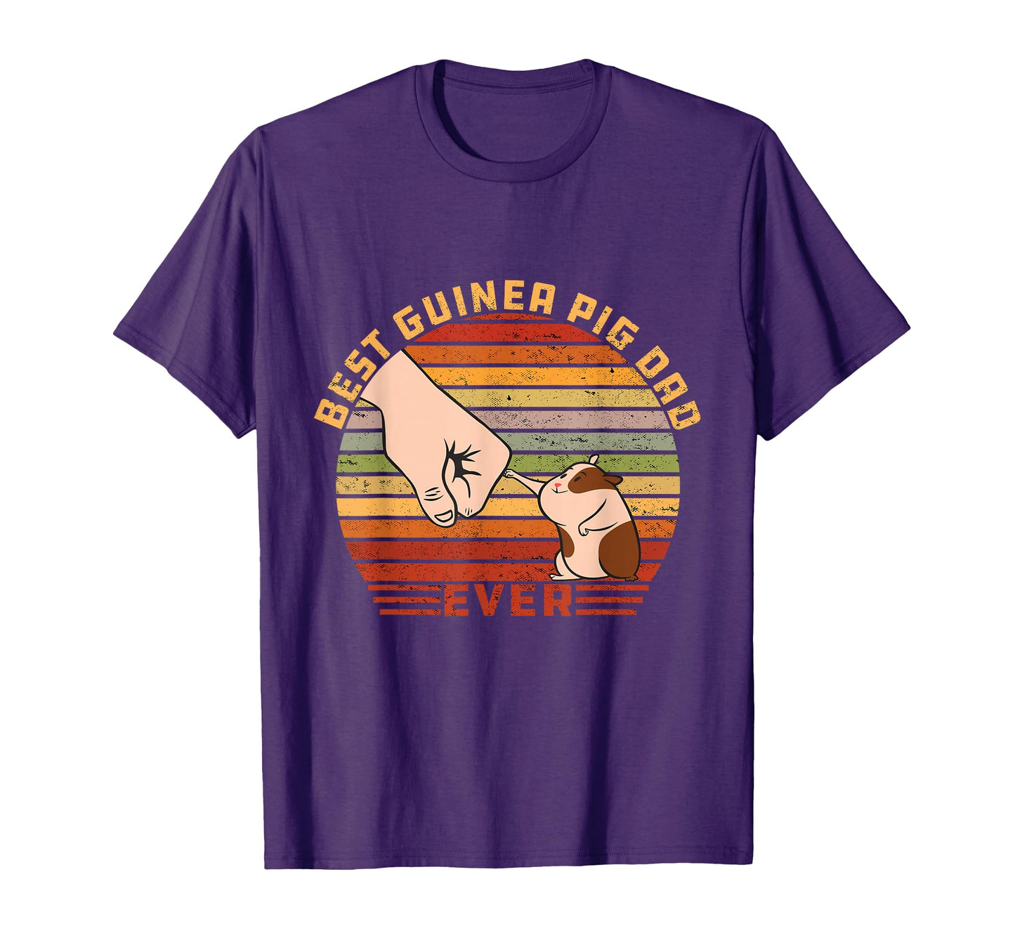 Best Guinea Pig Dad Ever Funny T-Shirt - Aesthetic Graphic for Adults - T-Shirt, Sweatshirt, Hoodie