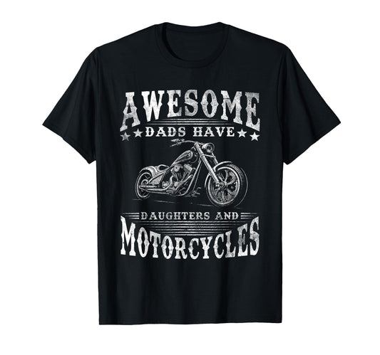 Awesome Dads Have Daughters And T-Shirt - Trendy Graphic Men Women - T-Shirt, Sweatshirt, Hoodie