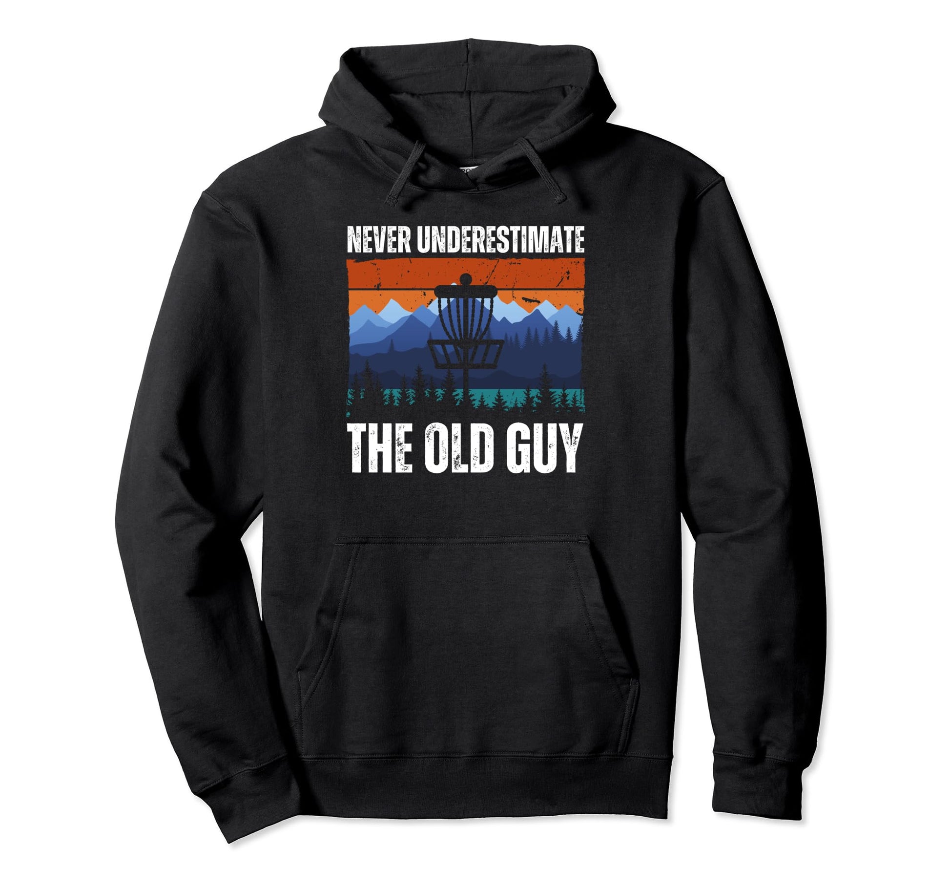 Disc Golf Dad Grandpa Disc Golf Players Hoodie - Fun Novelty Design Unisex - T-Shirt, Sweatshirt, Hoodie