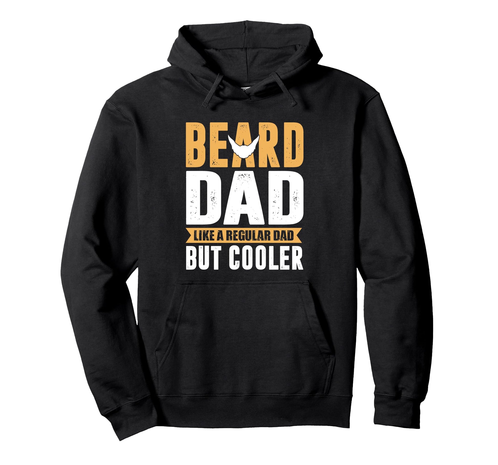Beard Dad Like Regular Dad But Cooler Hoodie - Custom Art Print for Adults - T-Shirt, Sweatshirt, Hoodie