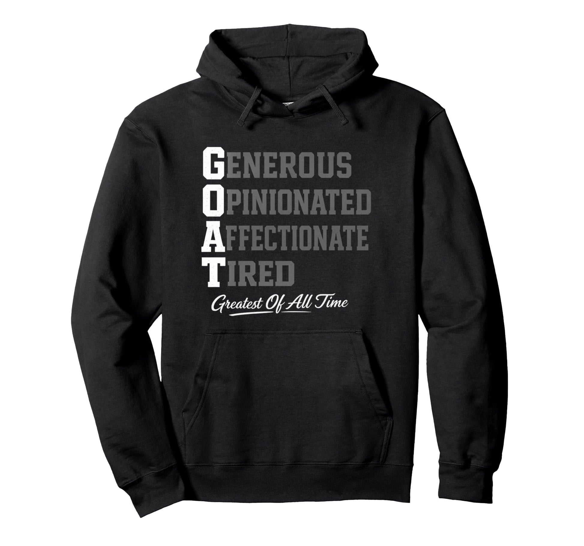 Goat Funny Old Gag Gift Dad Husband Hoodie - Aesthetic Graphic Men Women - T-Shirt, Sweatshirt, Hoodie