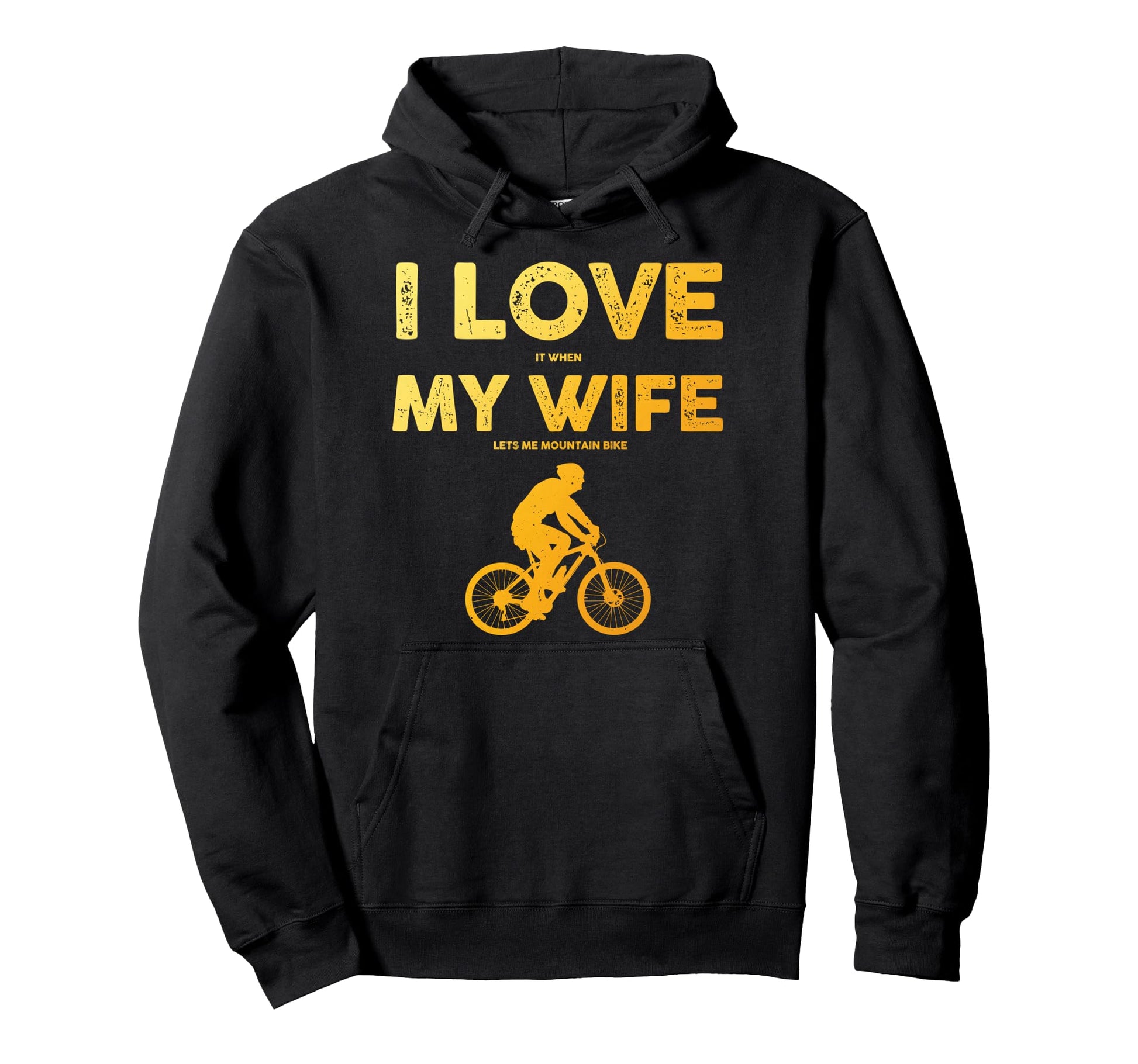 Funny Mountain Bike Art Dad Husband Hoodie - Streetwear Style Men Women - T-Shirt, Sweatshirt, Hoodie