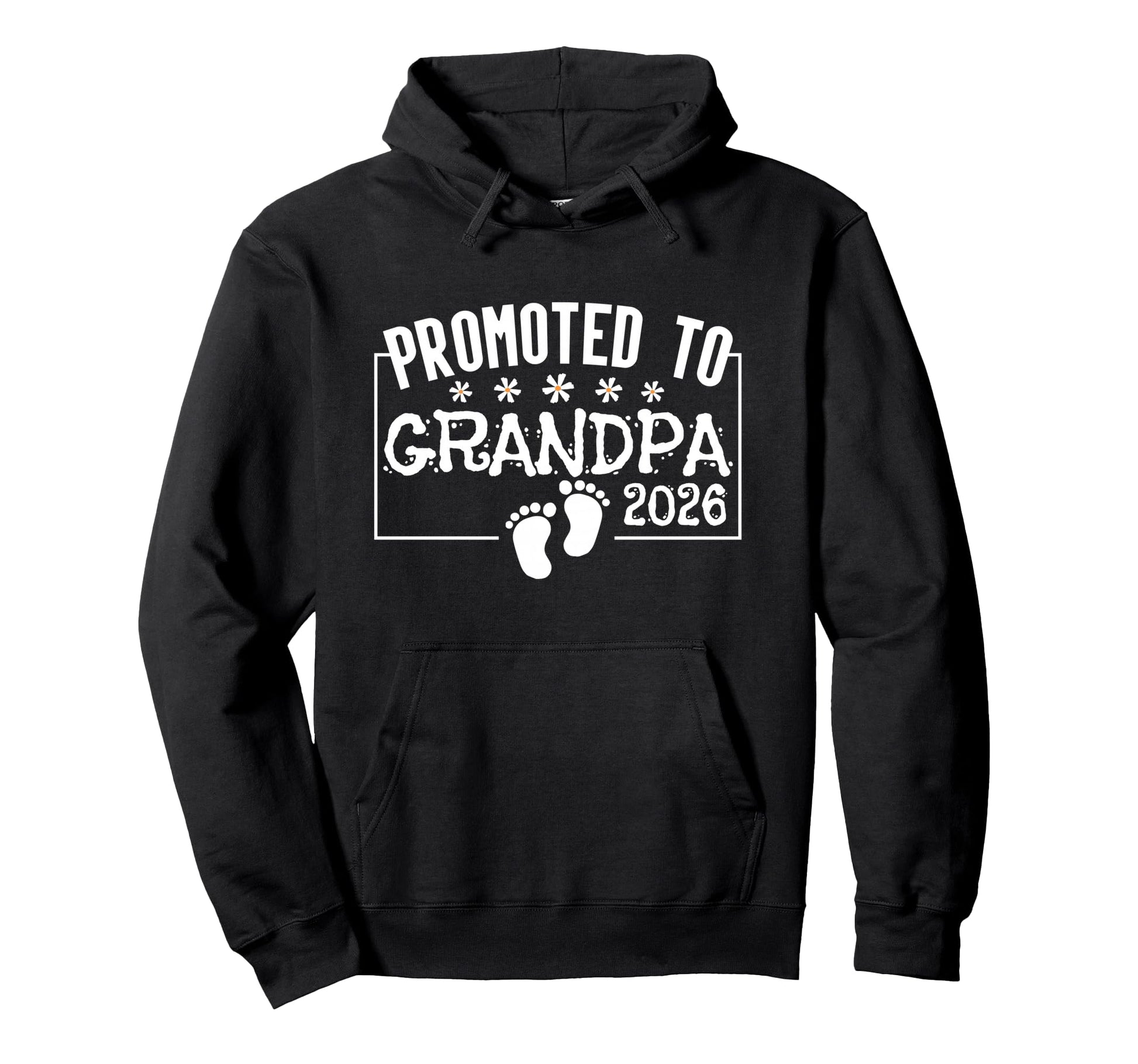 Promoted To Grandpa 2026 Pregnancy Hoodie - Novelty Apparel Men Women - T-Shirt, Sweatshirt, Hoodie