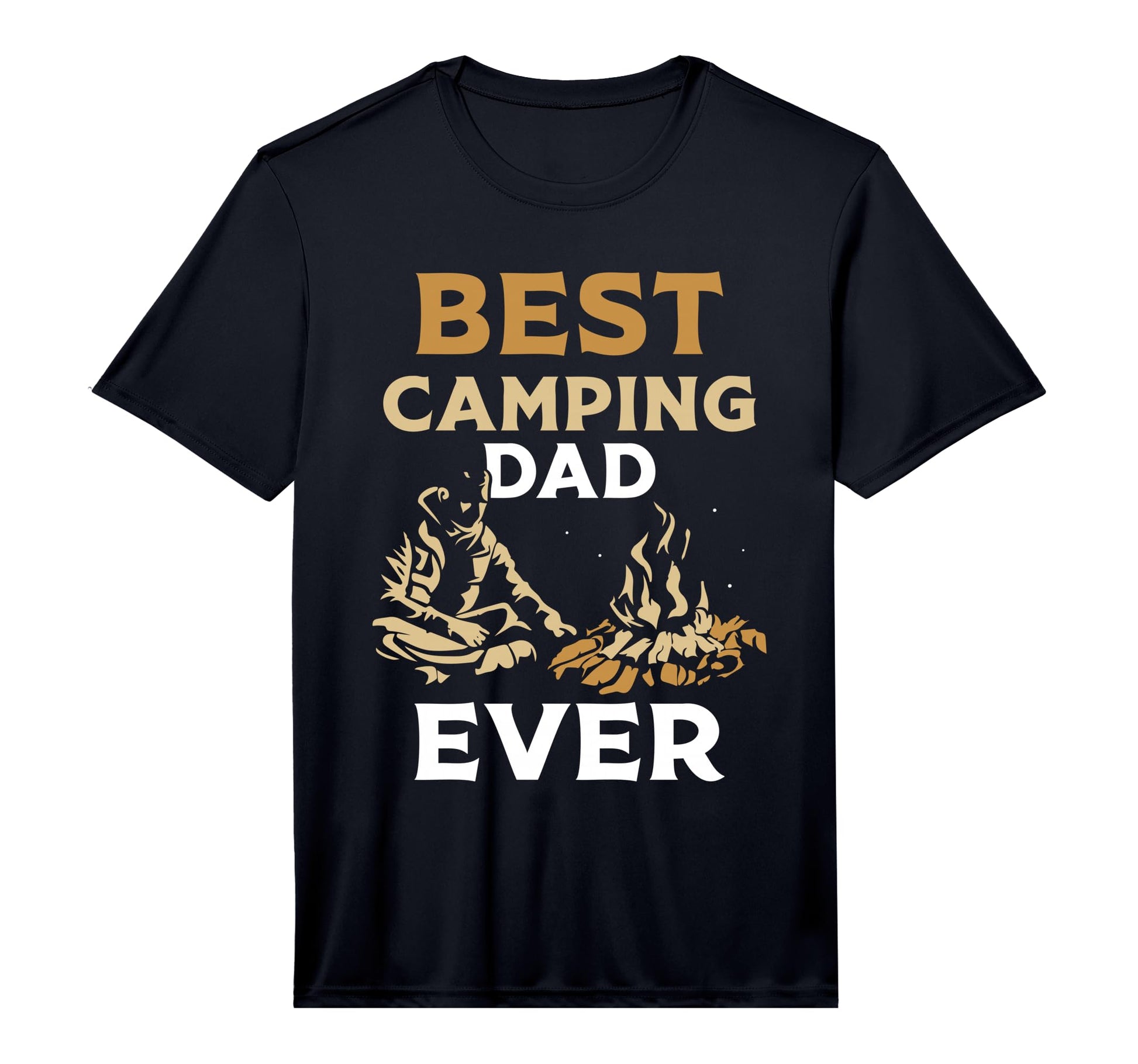 Mens Best Camping Dad Ever Camper T-Shirt - Aesthetic Graphic Unisex - T-Shirt, Sweatshirt, Hoodie