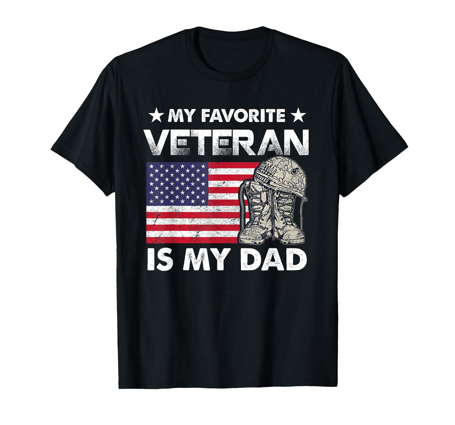 Father Veterans Day My Favorite T-Shirt - Custom Art Print for Adults - T-Shirt, Sweatshirt, Hoodie