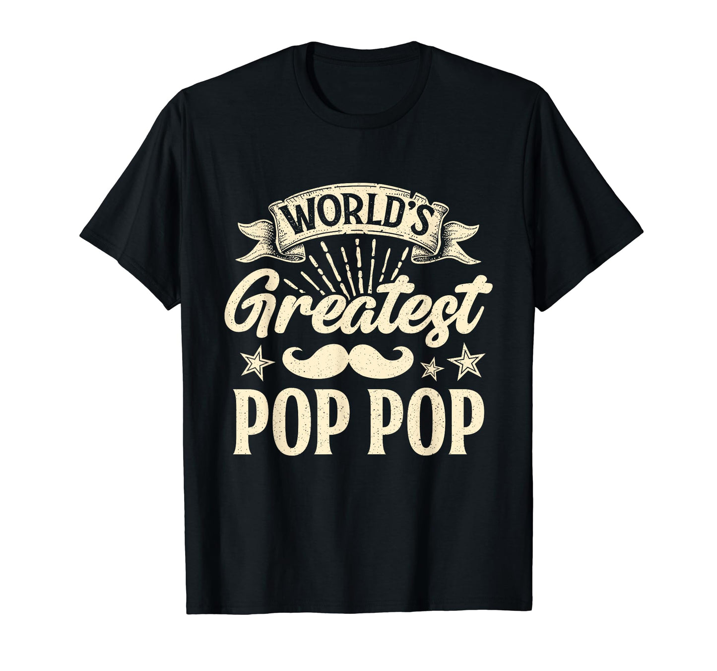 Worlds Greatest Pop Pop Happy T-Shirt - Streetwear Style for Adults - T-Shirt, Sweatshirt, Hoodie
