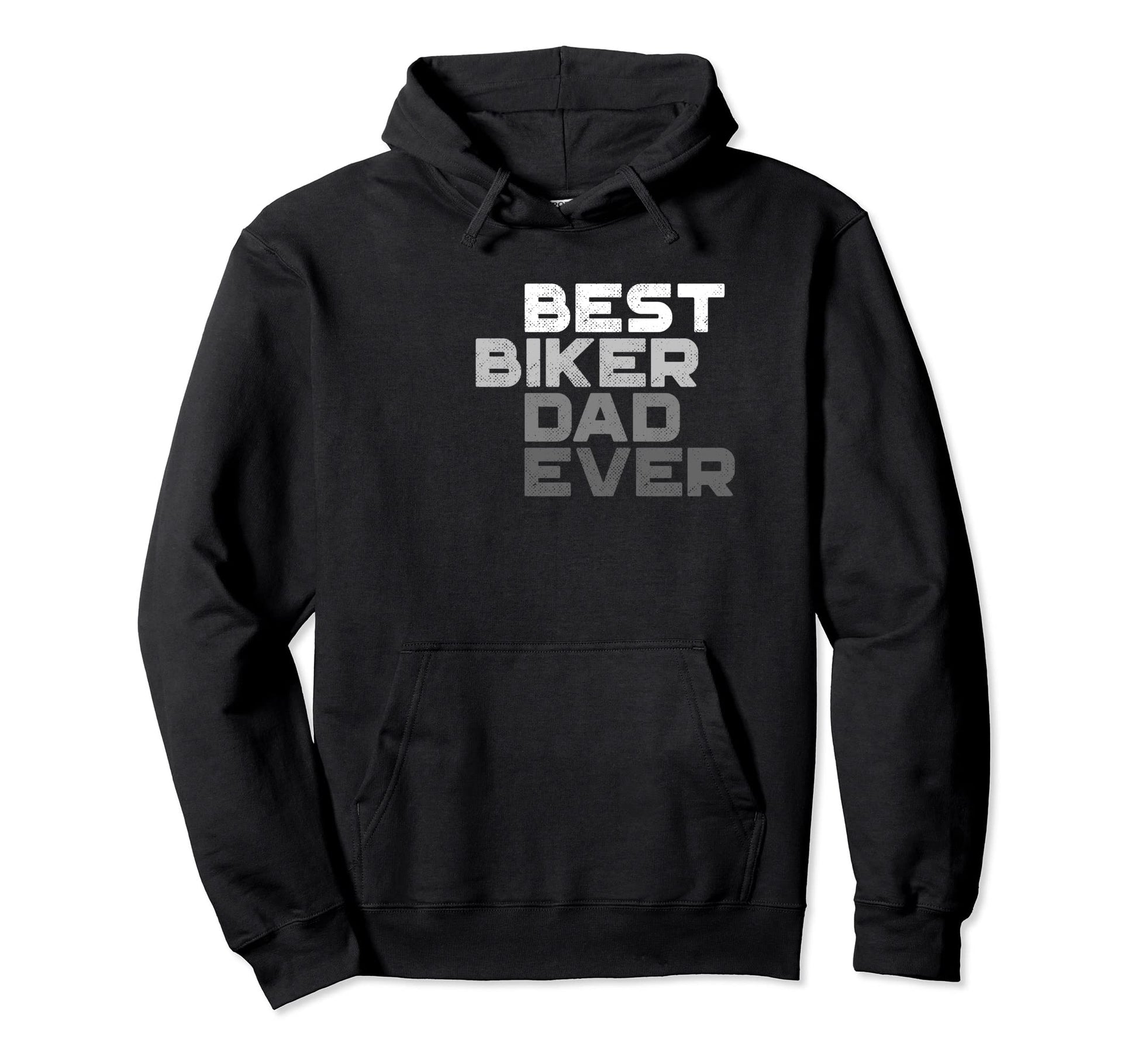 Best Biker Dad Ever Motorcycle Hoodie - Graphic Print for Adults - T-Shirt, Sweatshirt, Hoodie