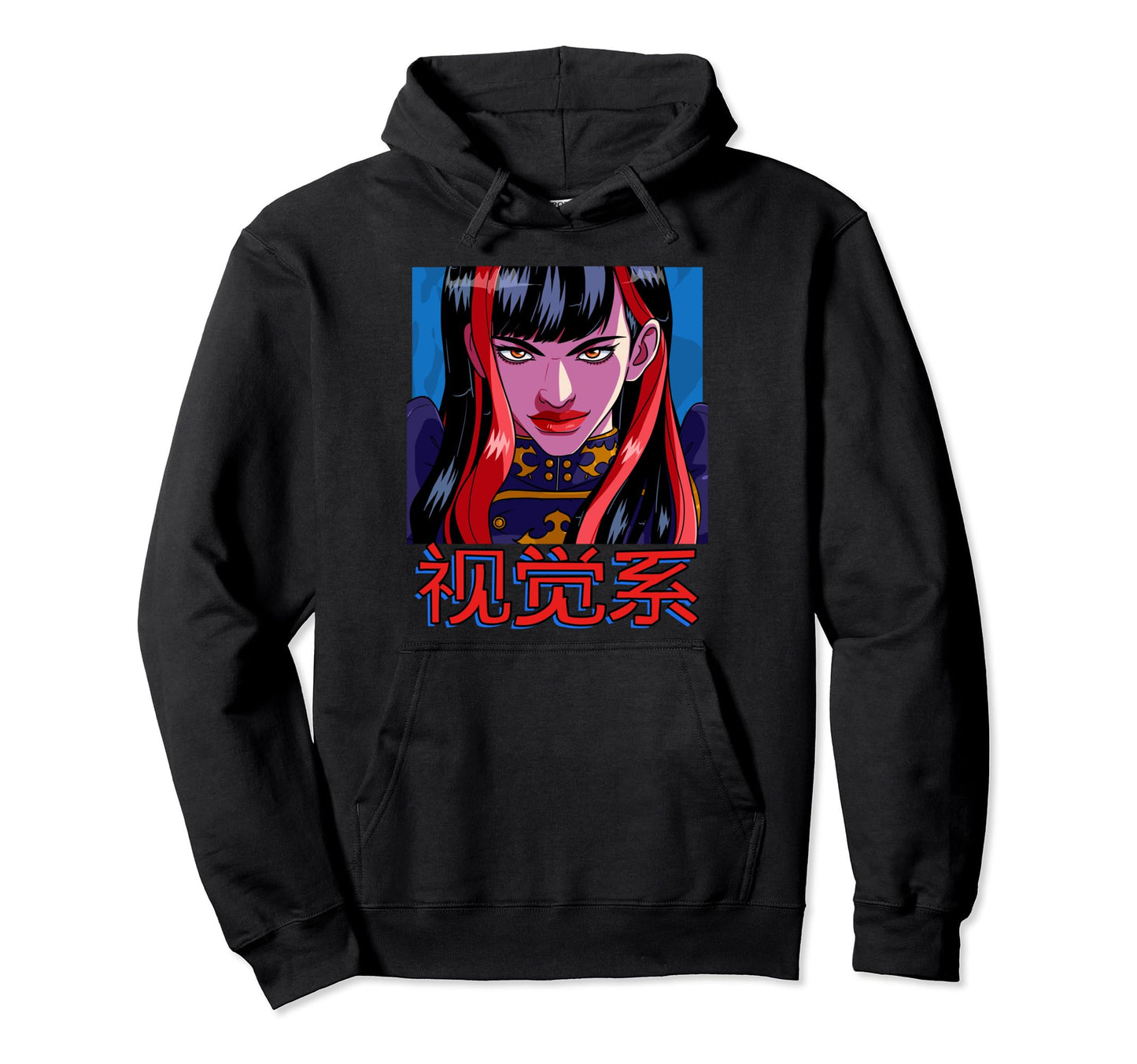 Visual Kei Japanese J Rock Glam V Kei Hoodie - Fun Novelty Design Unisex - T-Shirt, Sweatshirt, Hoodie