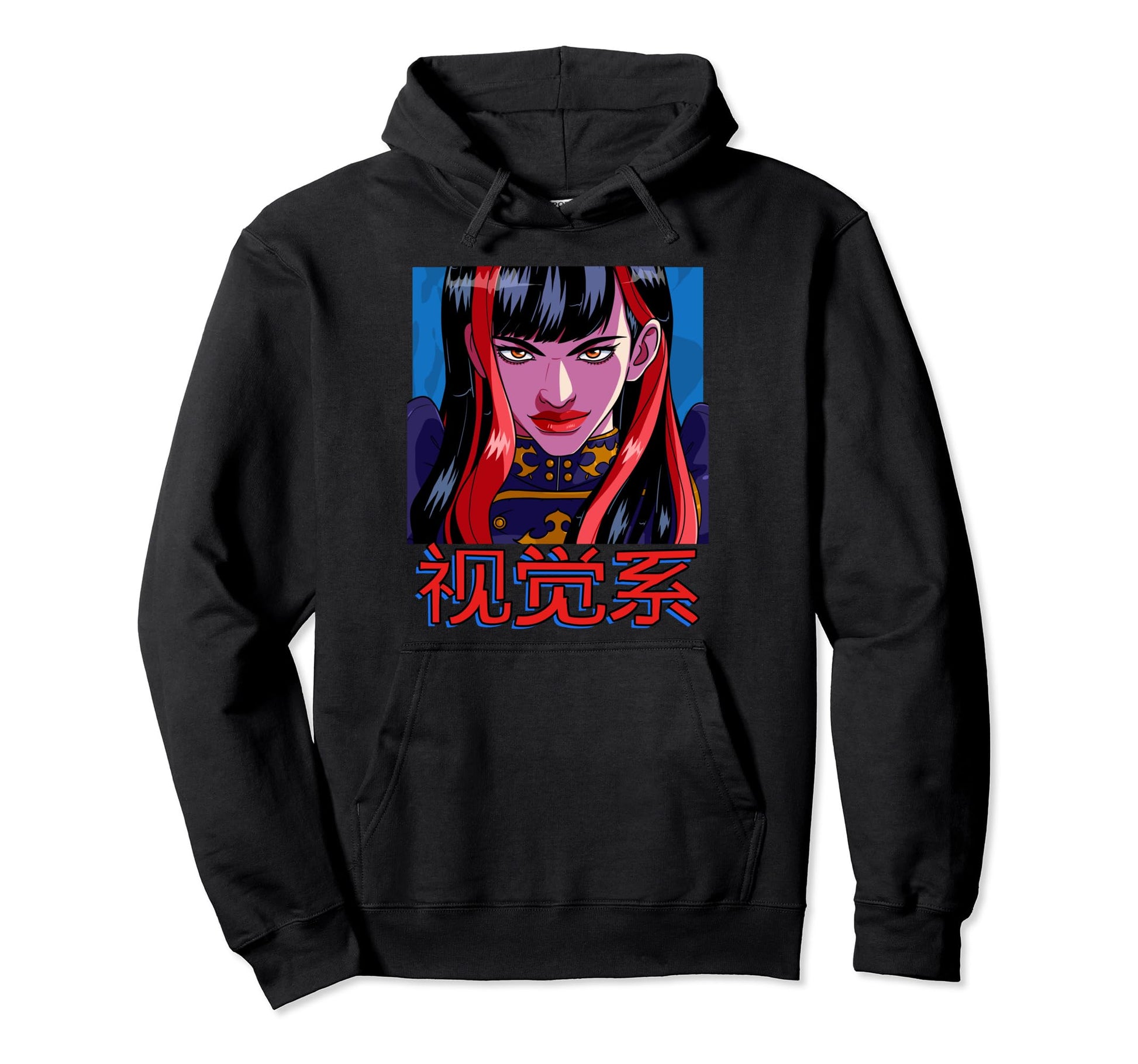 Visual Kei Japanese J Rock Glam V Kei Hoodie - Fun Novelty Design Unisex - T-Shirt, Sweatshirt, Hoodie