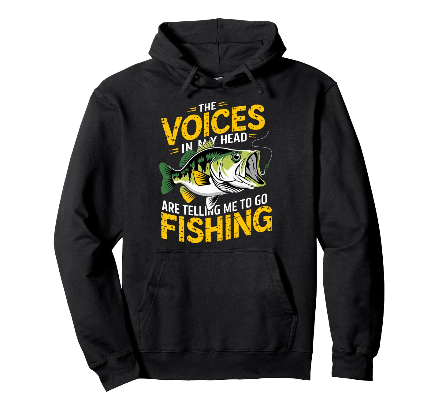Voices My Head Are Telling Me To Go Hoodie - Fun Novelty Design Men Women - T-Shirt, Sweatshirt, Hoodie