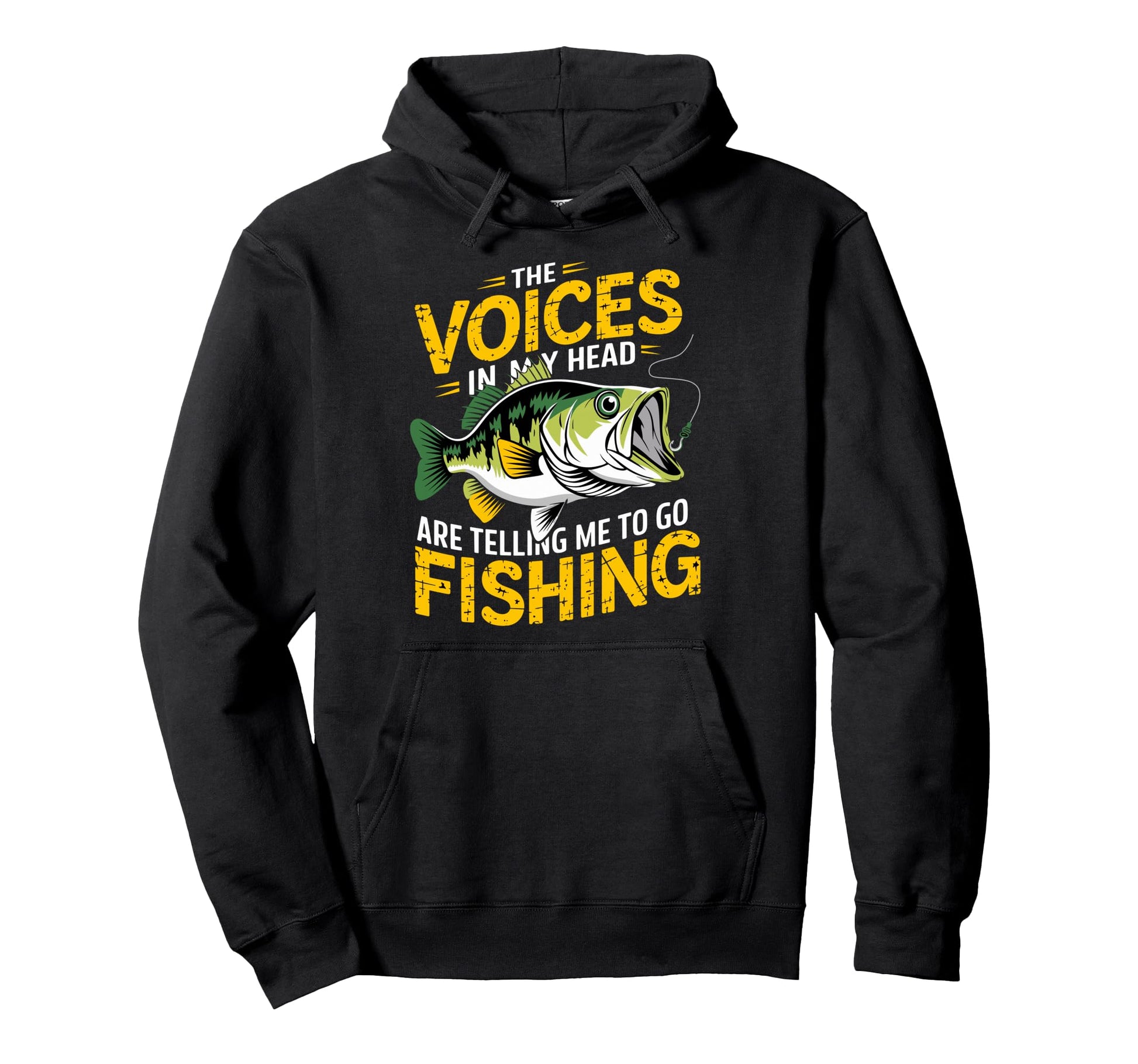 Voices My Head Are Telling Me To Go Hoodie - Fun Novelty Design Men Women - T-Shirt, Sweatshirt, Hoodie