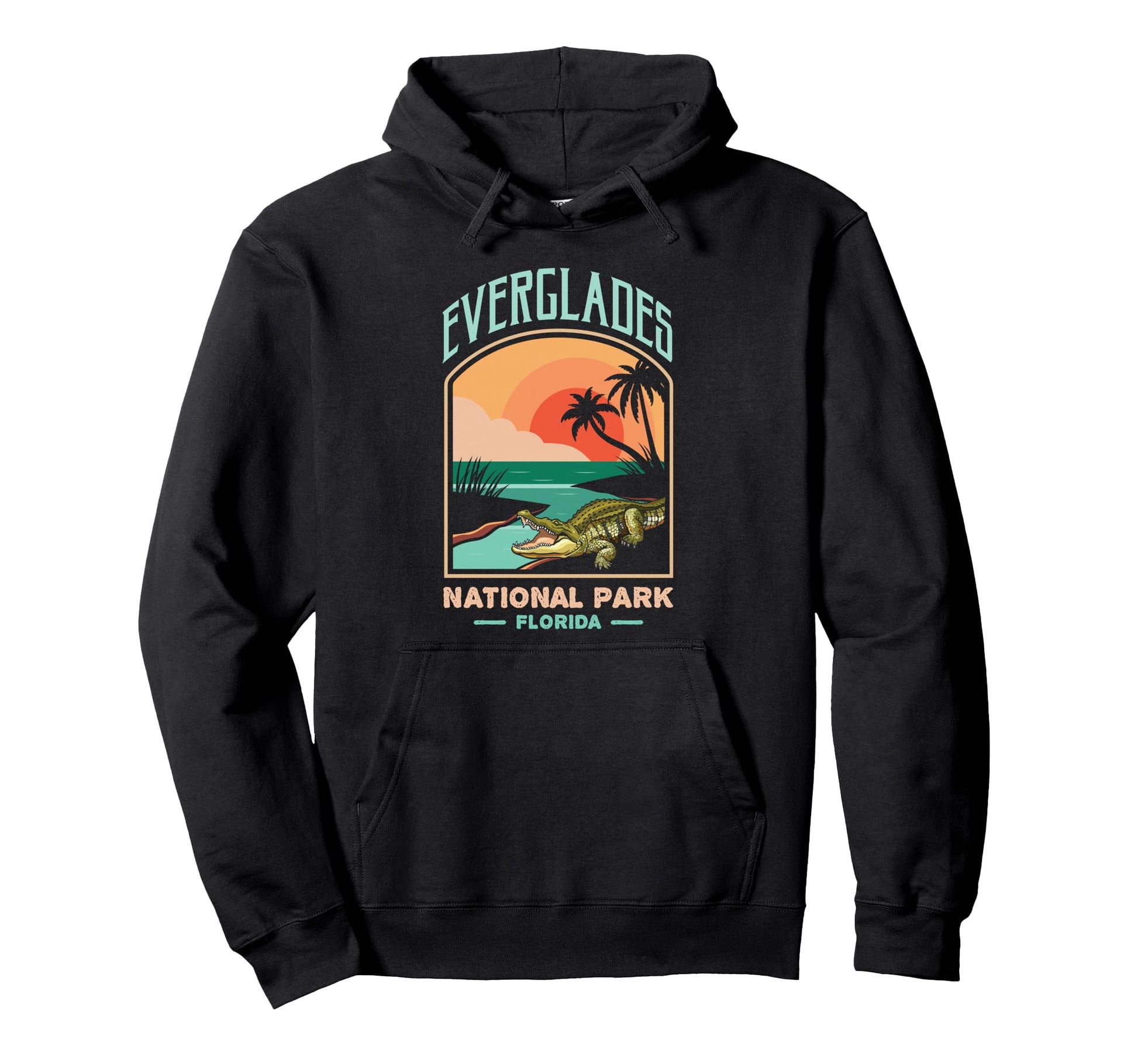 Everglades National Park Us Hoodie - Casual Everyday Wear Men Women - T-Shirt, Sweatshirt, Hoodie