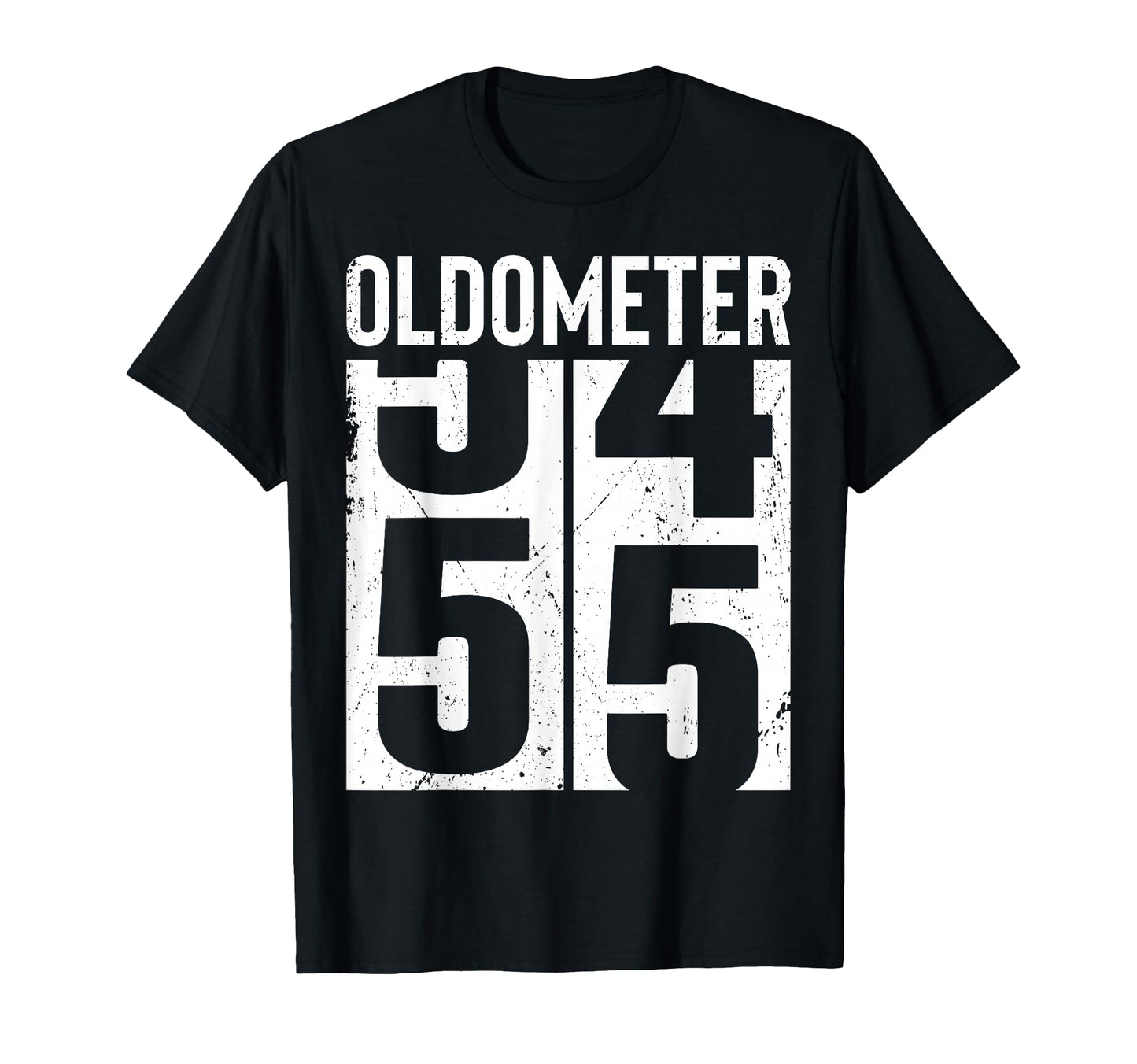 Funny 55 Years Old 55Th Birthday Odometer T-Shirt - Trendy Graphic Unisex - T-Shirt, Sweatshirt, Hoodie