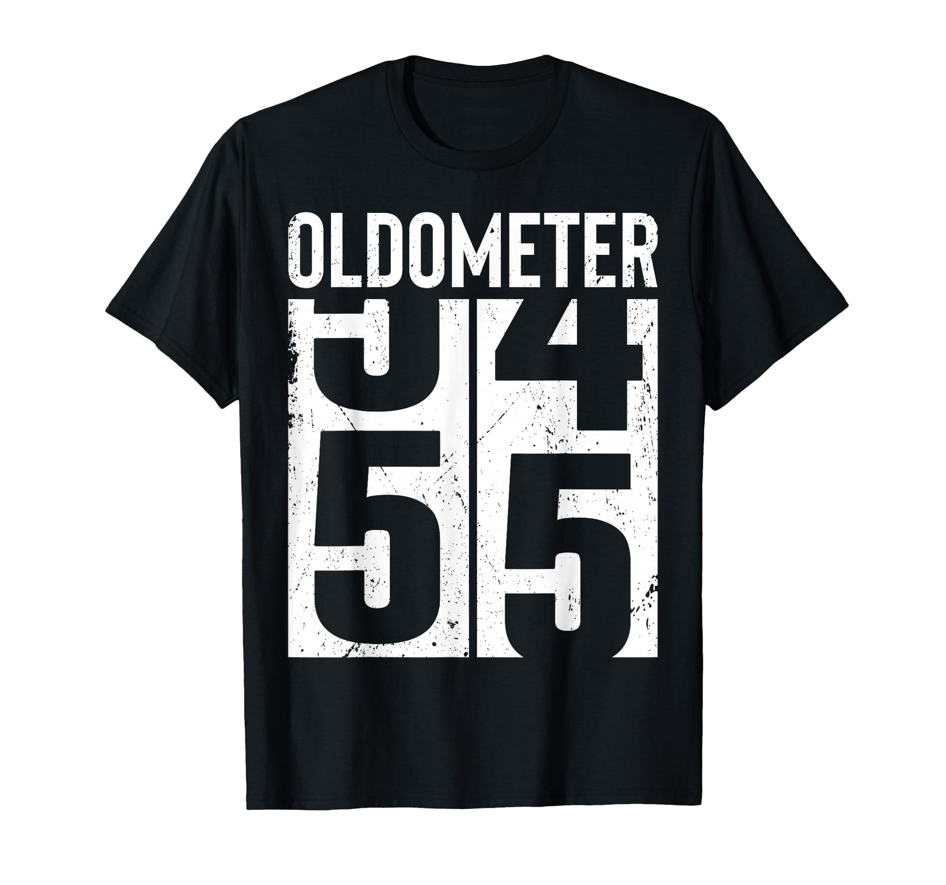 Funny 55 Years Old 55Th Birthday Odometer T-Shirt - Trendy Graphic Unisex - T-Shirt, Sweatshirt, Hoodie