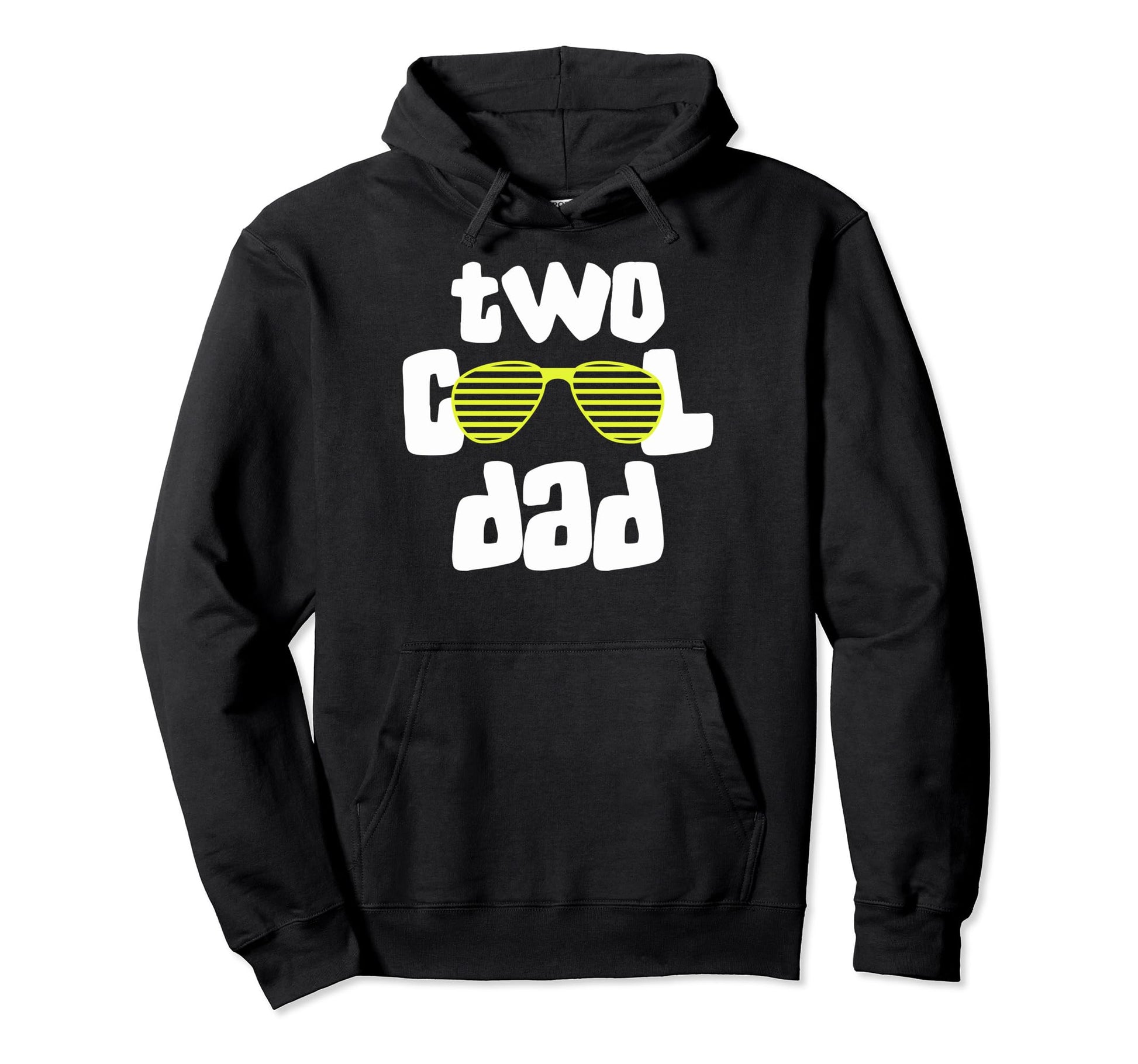 Two Dad Birthday Two Dad 2 Dad Birthday Hoodie - Graphic Print for Adults - T-Shirt, Sweatshirt, Hoodie