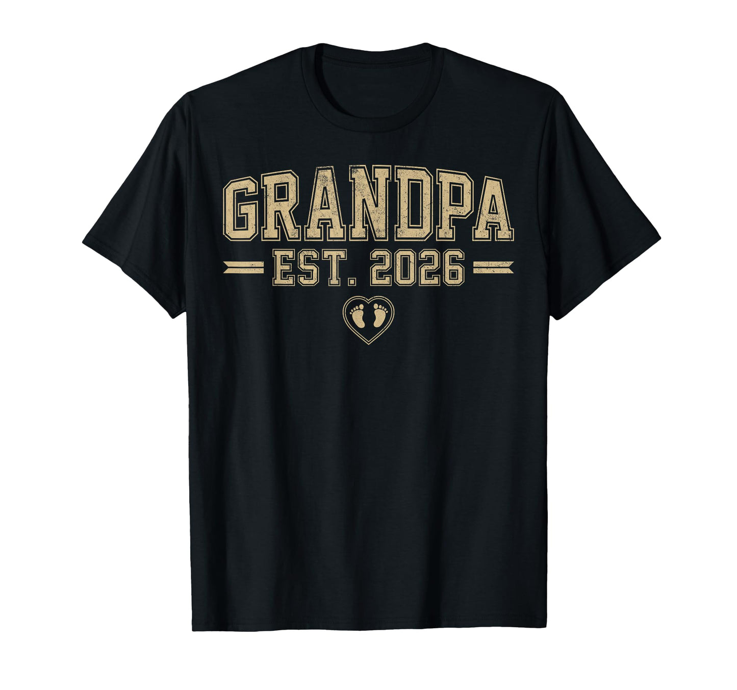 Mens Promoted To Grandpa Est 2026 T-Shirt - Trendy Graphic Unisex - T-Shirt, Sweatshirt, Hoodie