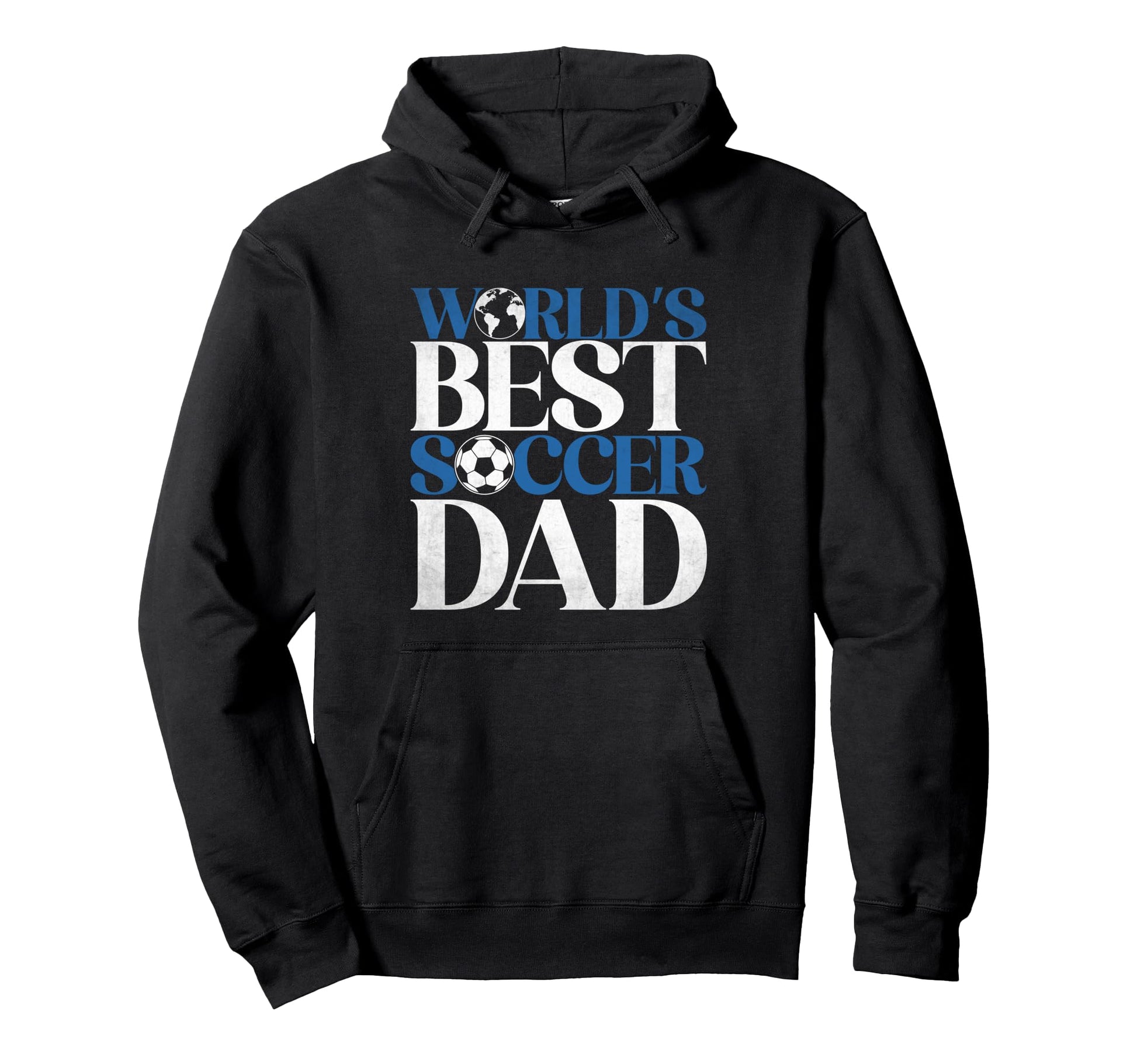 Worlds Best Soccer Dad Hoodie - Custom Art Print Unisex - T-Shirt, Sweatshirt, Hoodie