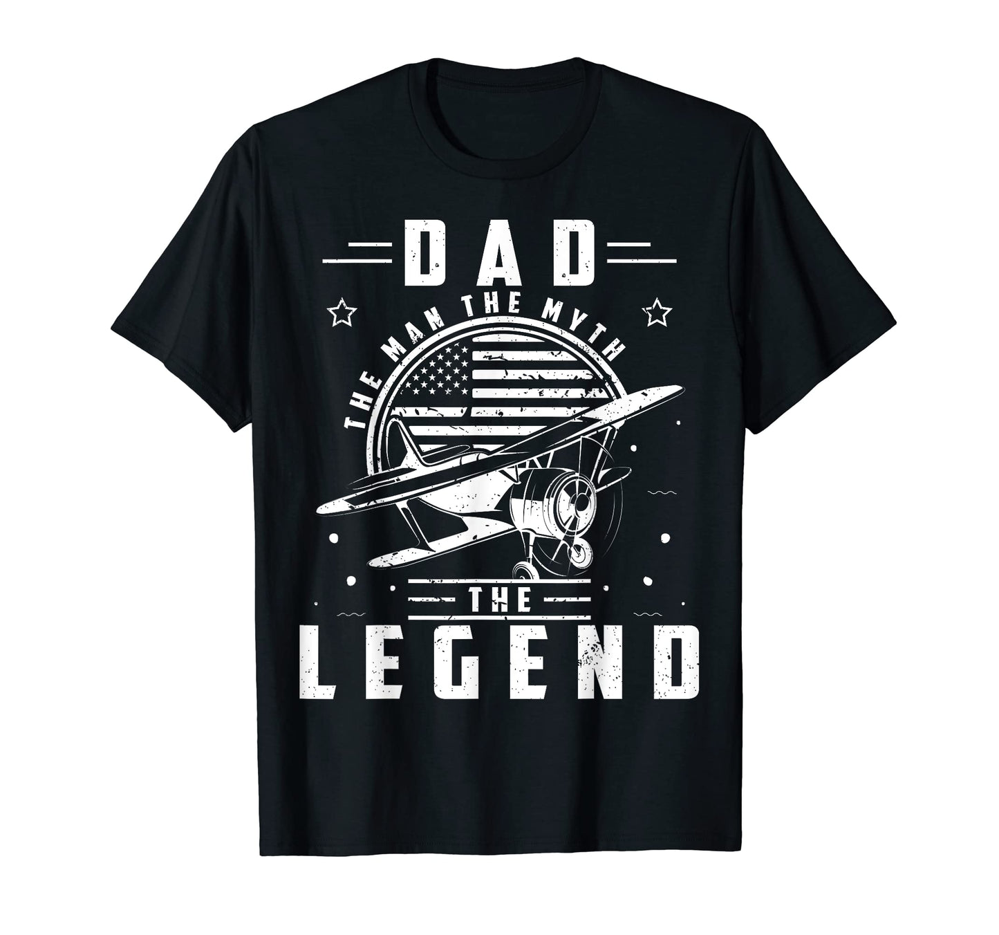Mens Fathers Day Air Force Dad Myth T-Shirt - Fun Novelty Design Unisex - T-Shirt, Sweatshirt, Hoodie