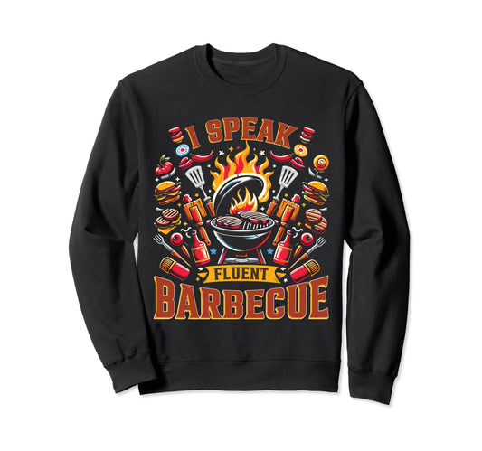 Barbecue Bbq Dad Grilling Meat Sweatshirt - Unique Graphic for Adults - T-Shirt, Sweatshirt, Hoodie