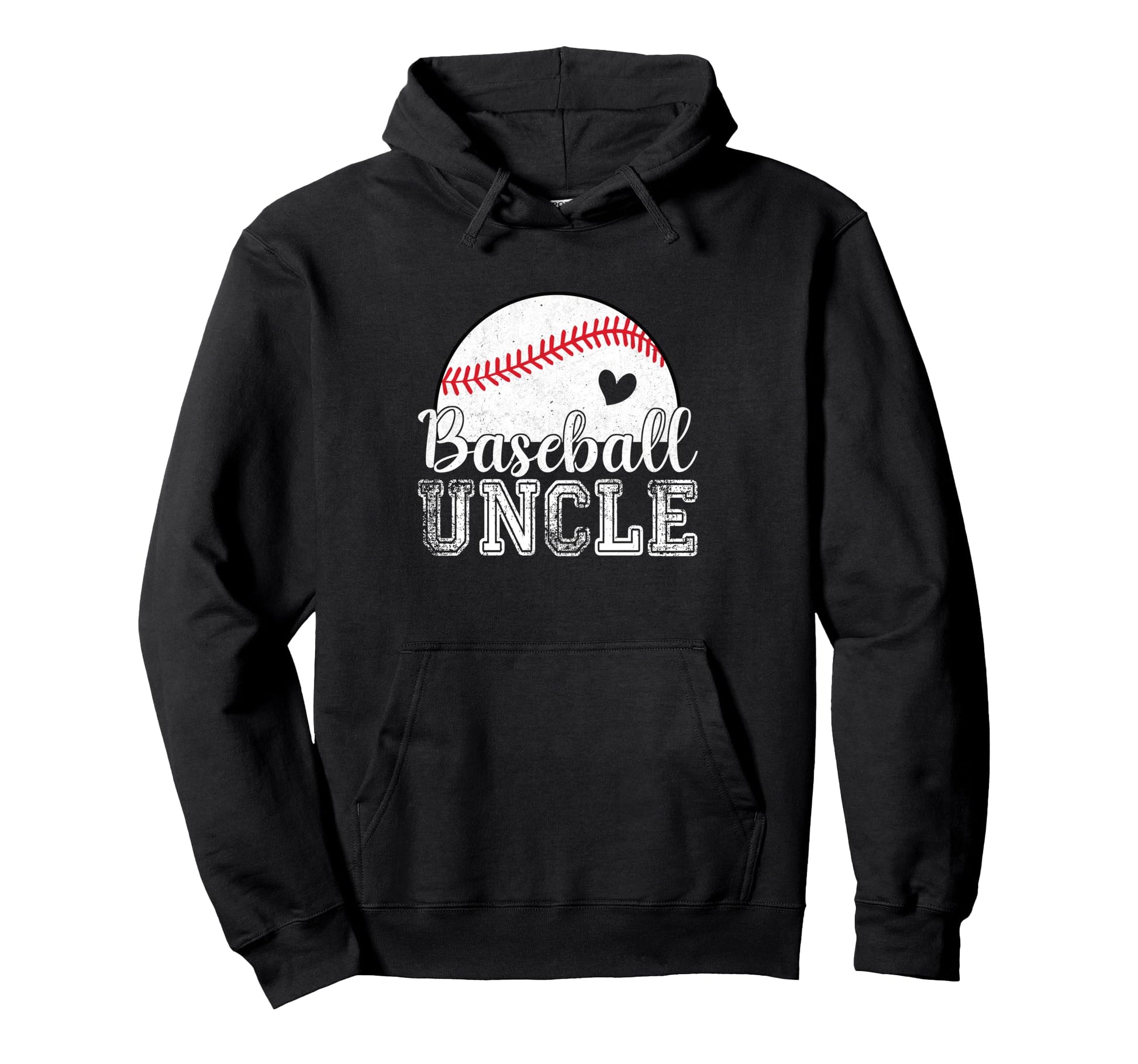 Baseball Uncle Gifts Fathers Day Baseball Hoodie - Unique Graphic Unisex - T-Shirt, Sweatshirt, Hoodie