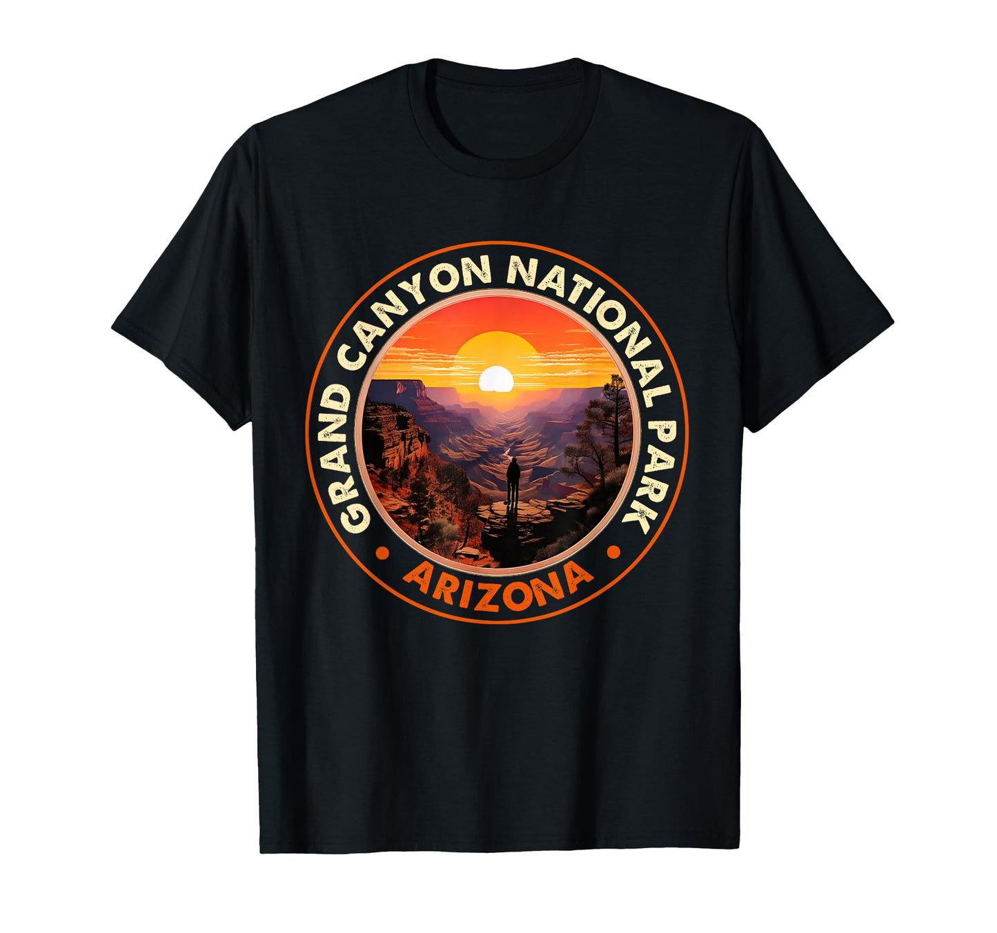 Grand Canyon National Park Arizona T-Shirt - Minimalist Print Men Women - T-Shirt, Sweatshirt, Hoodie