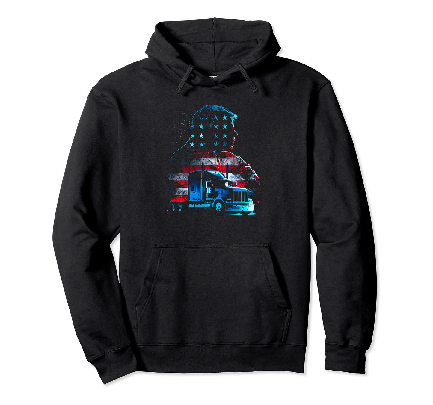 Funny Trucker American Big Rigs Diesel Hoodie - Streetwear Style Unisex - T-Shirt, Sweatshirt, Hoodie
