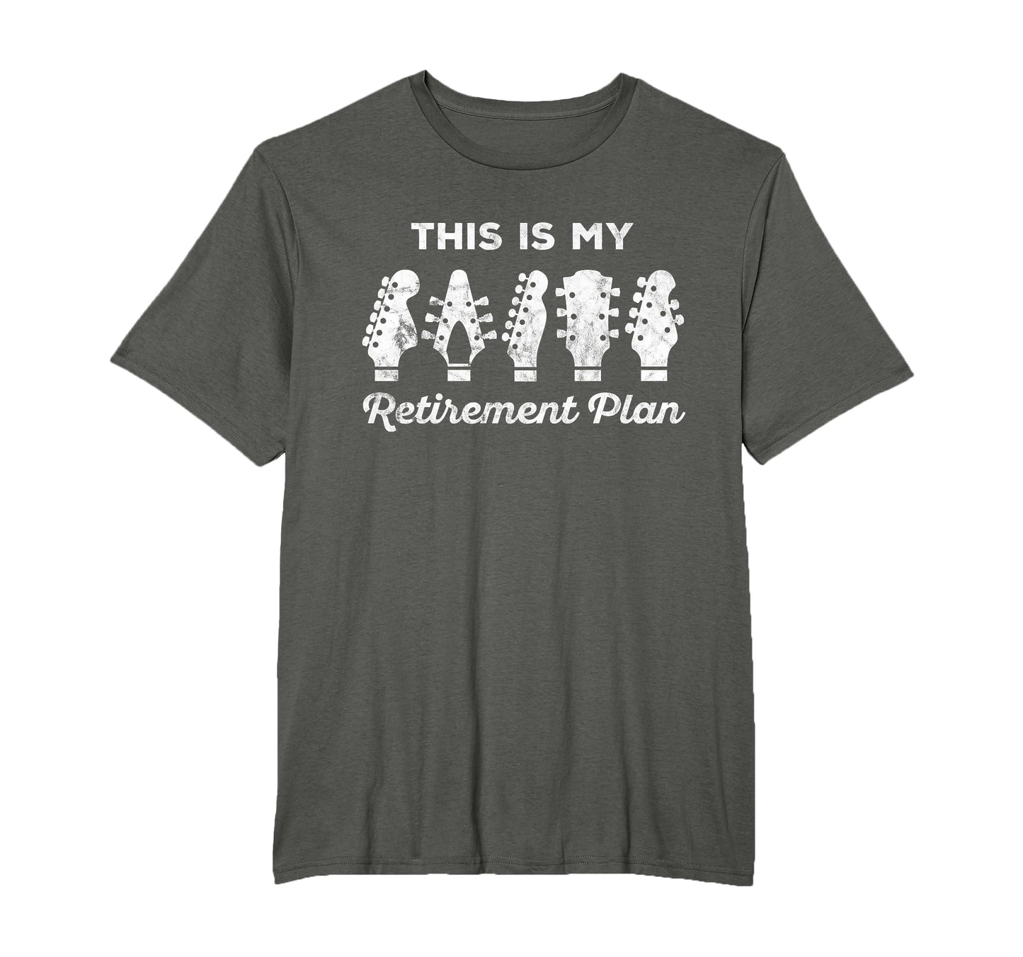 Guitar Retirement Plan Musician T-Shirt - Trendy Graphic for Adults - T-Shirt, Sweatshirt, Hoodie