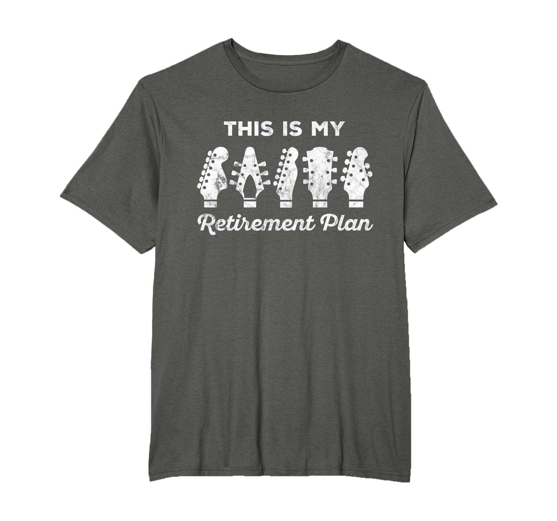 Guitar Retirement Plan Musician T-Shirt - Trendy Graphic for Adults - T-Shirt, Sweatshirt, Hoodie