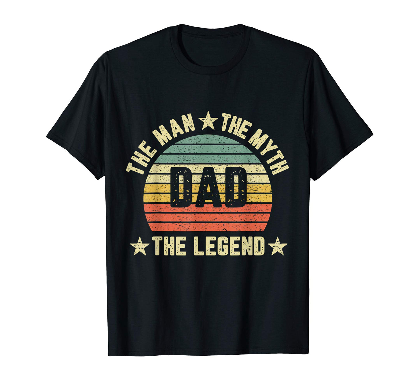 Mens Myth Legend Dad Father Gift T-Shirt - Casual Everyday Wear Unisex - T-Shirt, Sweatshirt, Hoodie