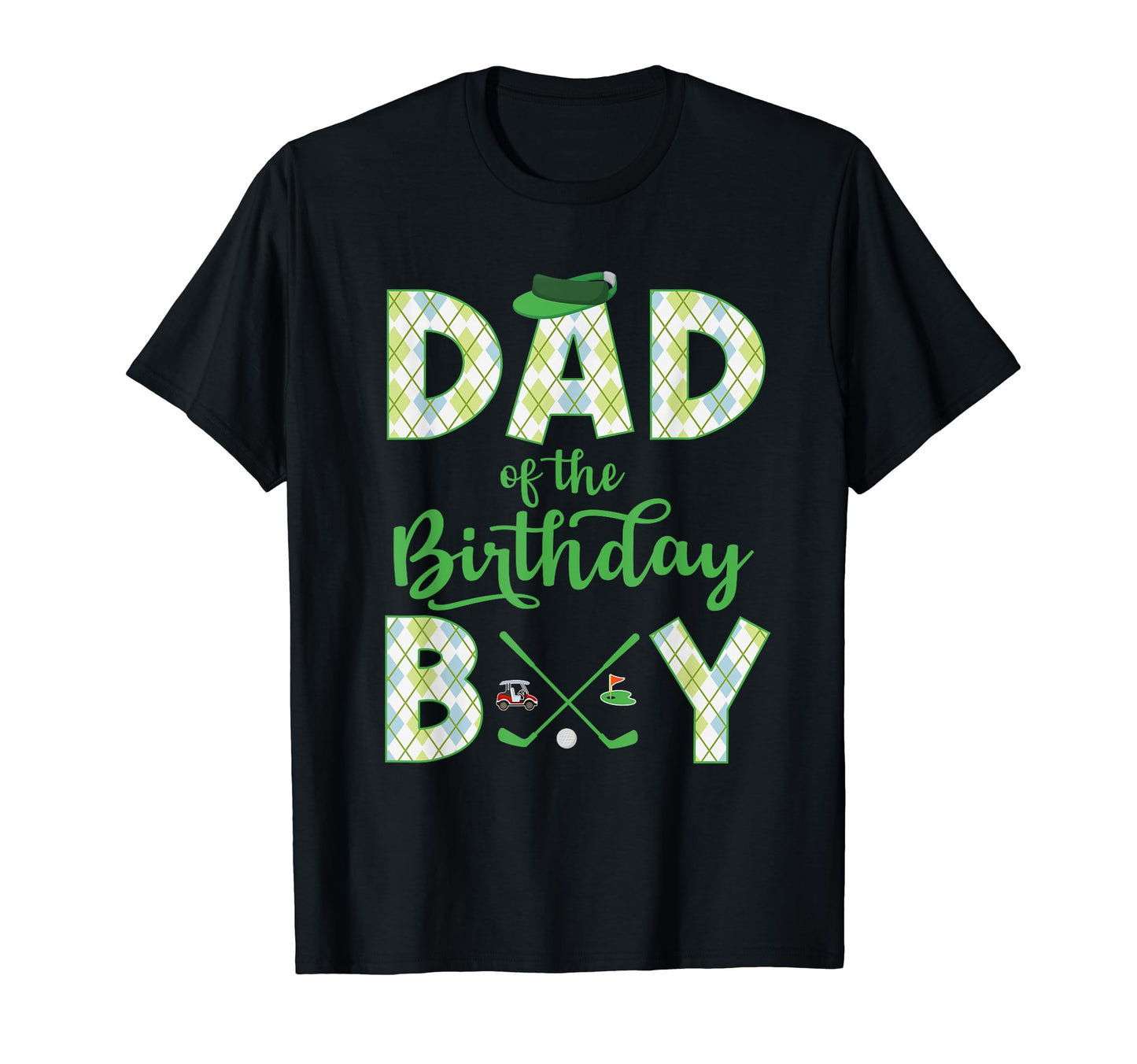 Dad Birthday Hole One Golf Sport T-Shirt - Streetwear Style for Adults - T-Shirt, Sweatshirt, Hoodie