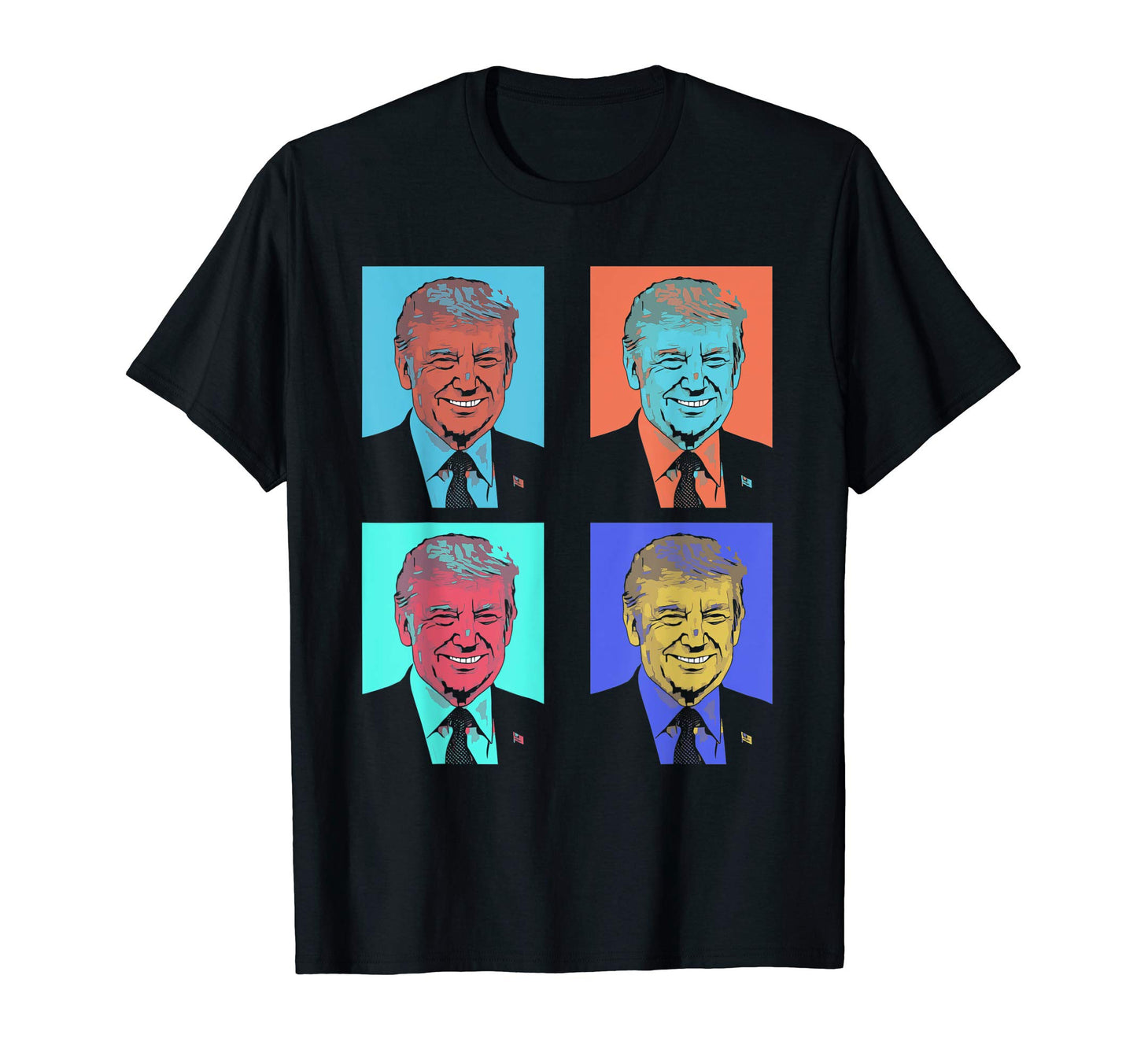 Trump Presidential Pop Art T-Shirt - Graphic Print Unisex - T-Shirt, Sweatshirt, Hoodie