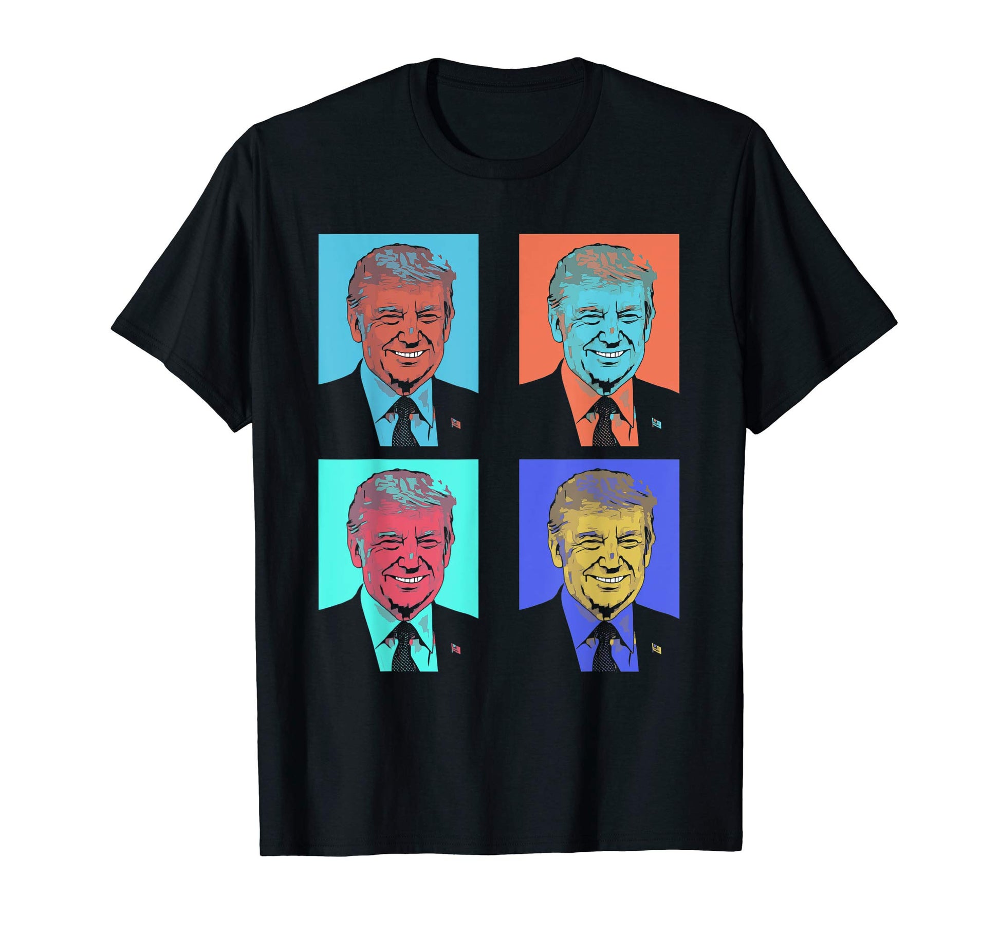 Trump Presidential Pop Art T-Shirt - Graphic Print Unisex - T-Shirt, Sweatshirt, Hoodie
