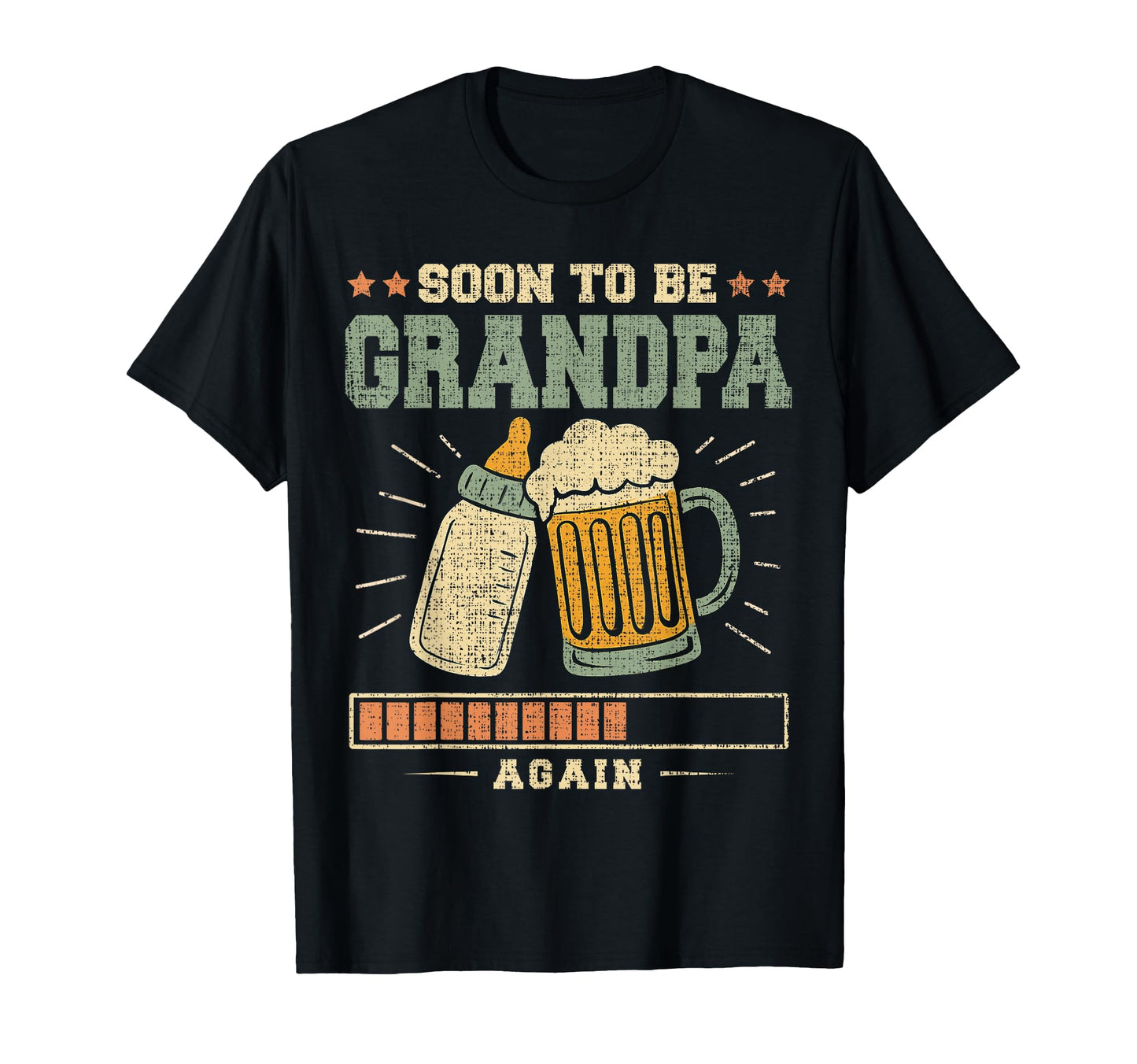 Soon To Be Grandpa Again Expecting T-Shirt - Novelty Apparel Men Women - T-Shirt, Sweatshirt, Hoodie