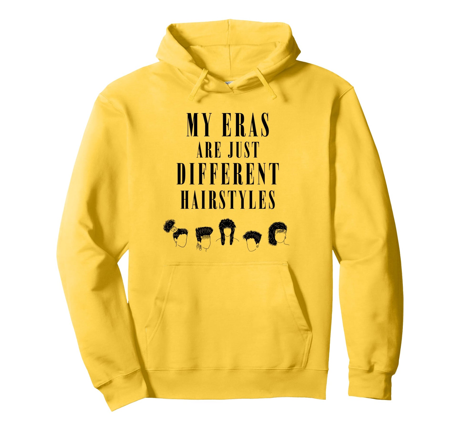 My Bangs Era Funny Haircut Stylists Pop Hoodie - Trendy Graphic Unisex - T-Shirt, Sweatshirt, Hoodie