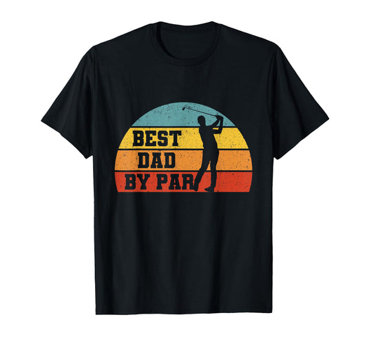 Best Dad Par Funny Golf Player Papa T-Shirt - Aesthetic Graphic Men Women - T-Shirt, Sweatshirt, Hoodie