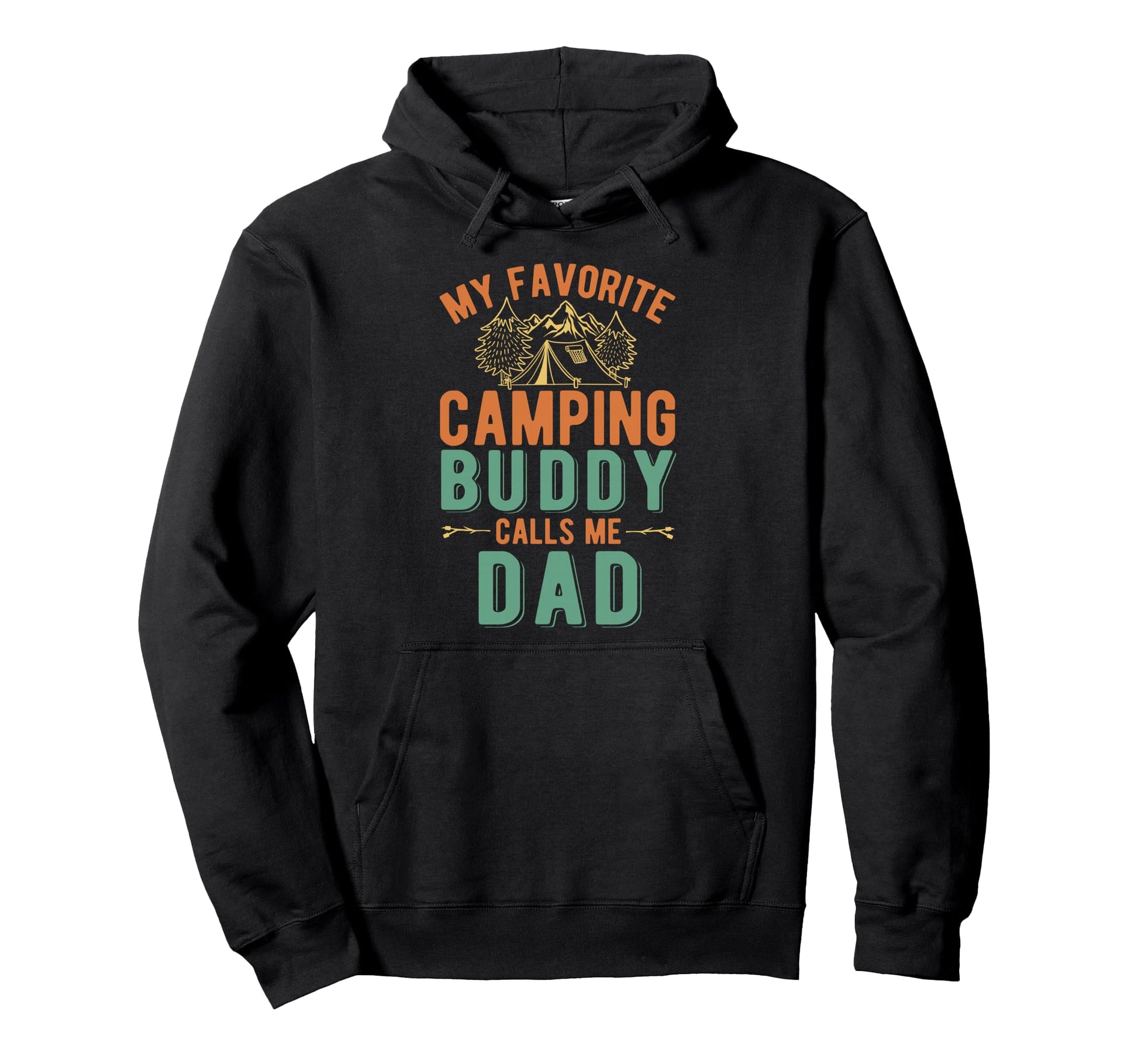My Favorite Camping Buddy Dad And Son Hoodie - Custom Art Print for Adults - T-Shirt, Sweatshirt, Hoodie