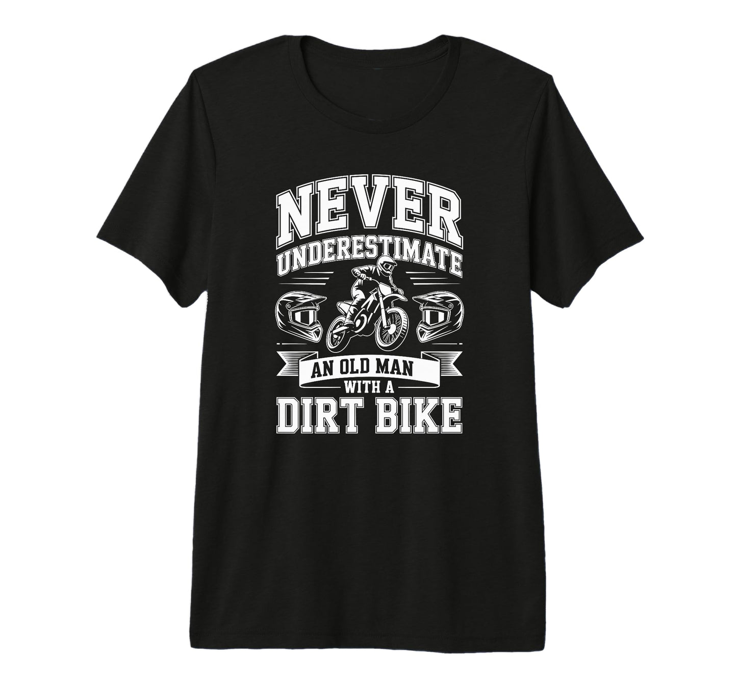 Veteran Motorcycle Racers Conquer Every T-Shirt - Unique Graphic Unisex - T-Shirt, Sweatshirt, Hoodie
