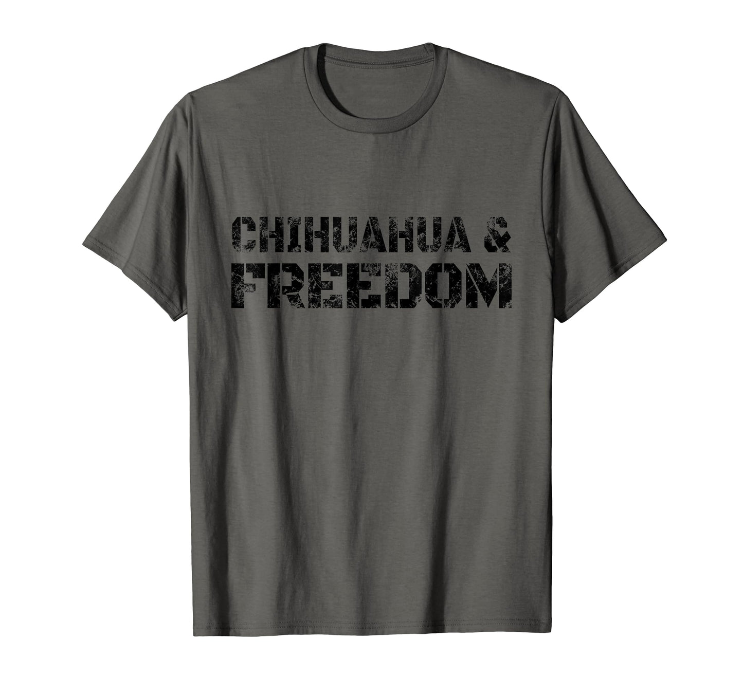 Chihuahua Freedom Usa Military T-Shirt - Casual Everyday Wear for Adults - T-Shirt, Sweatshirt, Hoodie