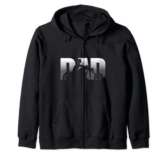 Biker Fathers Day Motorcycle Hoodie - Casual Everyday Wear Unisex - T-Shirt, Sweatshirt, Hoodie