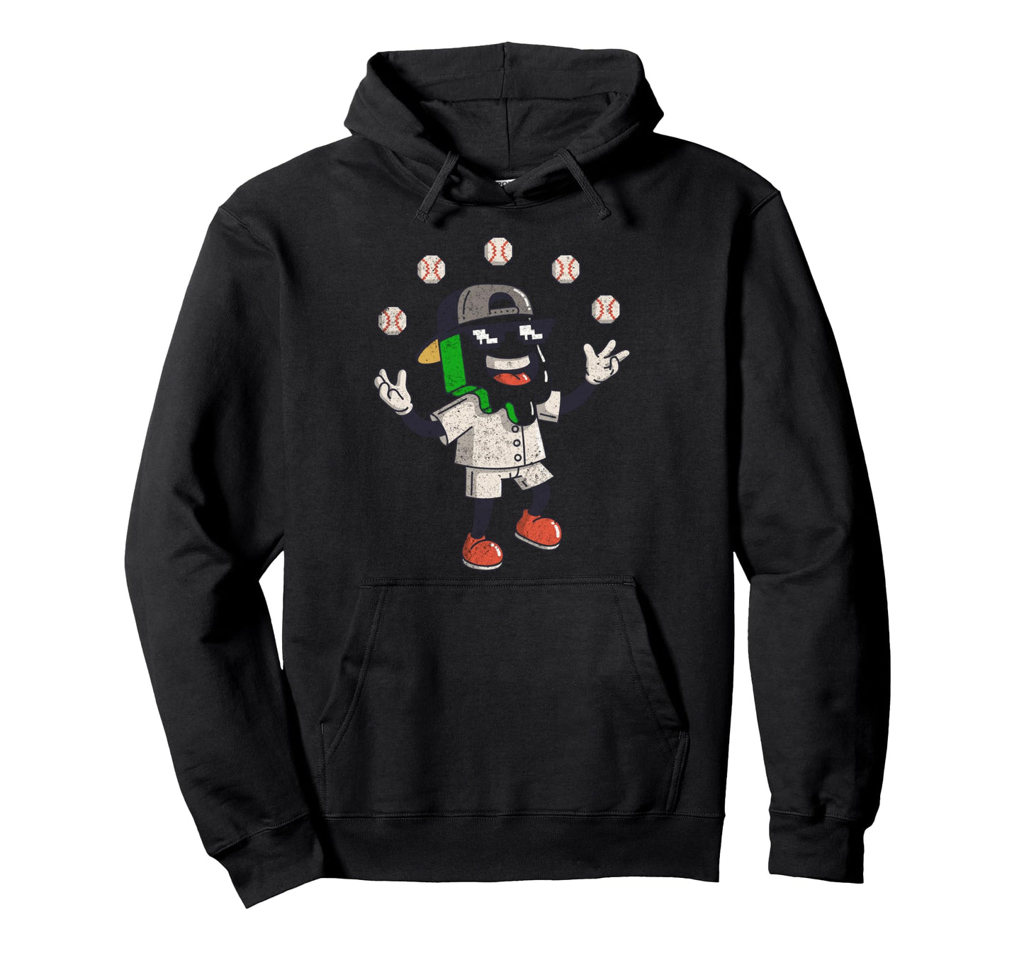 Baseball Drip Gamer Gifts T-Shirt - Fun Novelty Design for Adults - T-Shirt, Sweatshirt, Hoodie