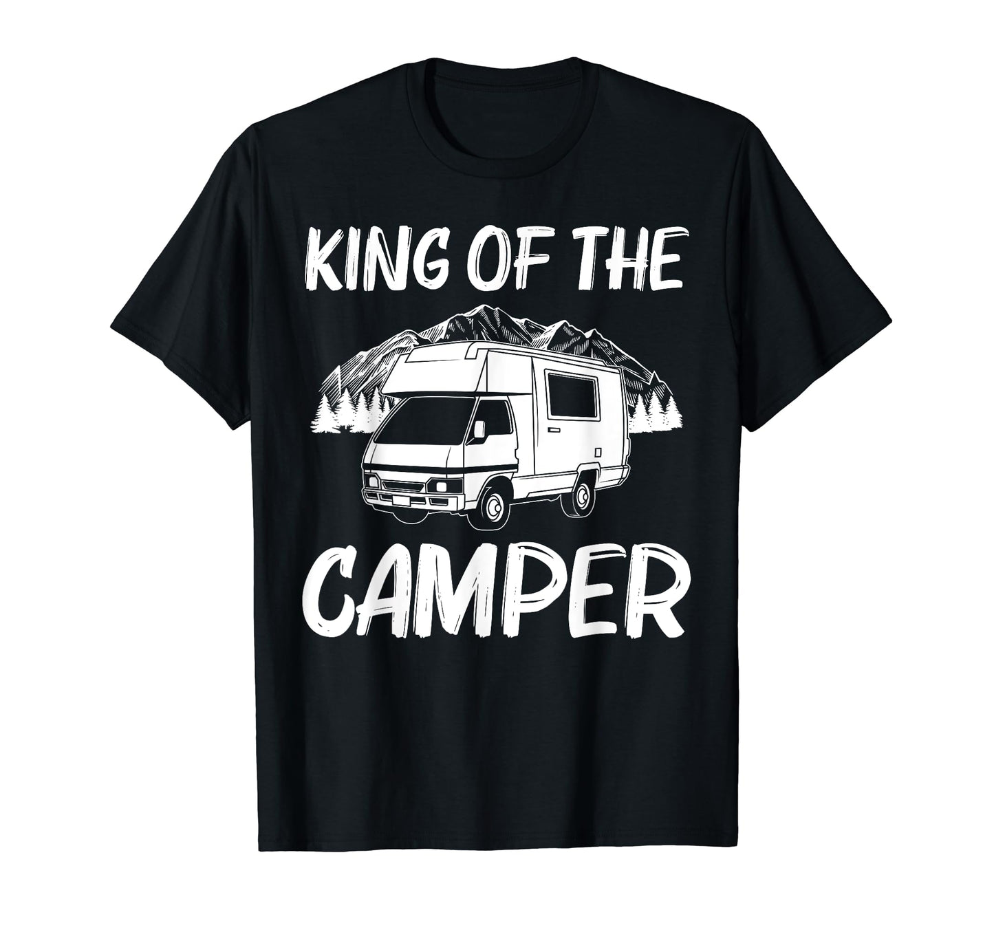 Camping Dad Camper Hiking Outdoor T-Shirt - Custom Art Print for Adults - T-Shirt, Sweatshirt, Hoodie