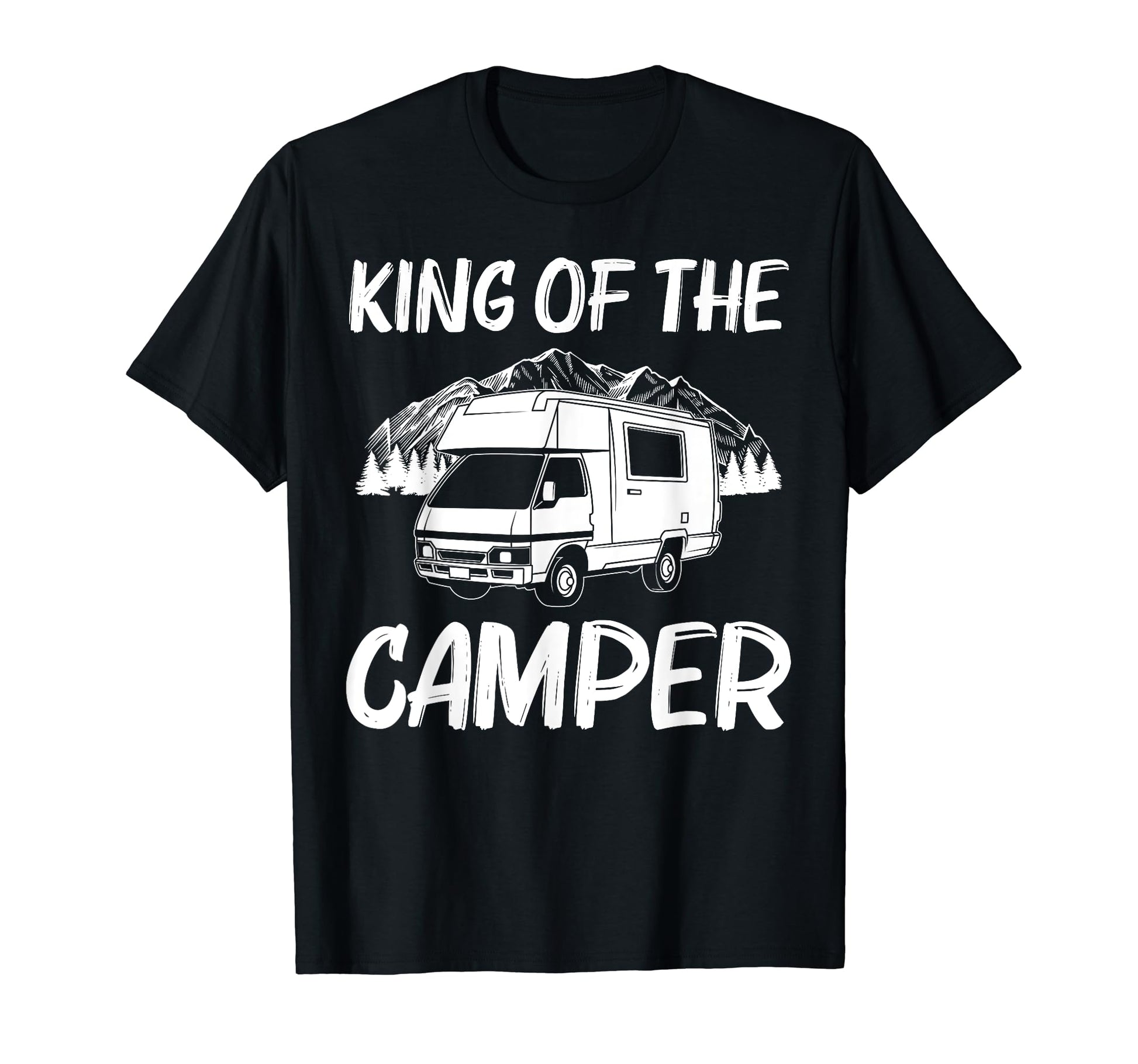Camping Dad Camper Hiking Outdoor T-Shirt - Custom Art Print for Adults - T-Shirt, Sweatshirt, Hoodie