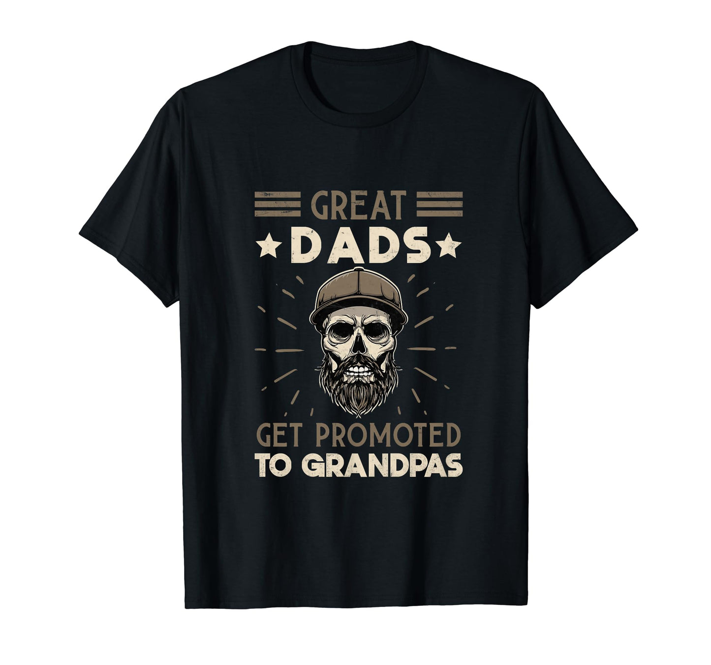 Great Dads Get Promoted To Grandpas T-Shirt - Minimalist Print Unisex - T-Shirt, Sweatshirt, Hoodie