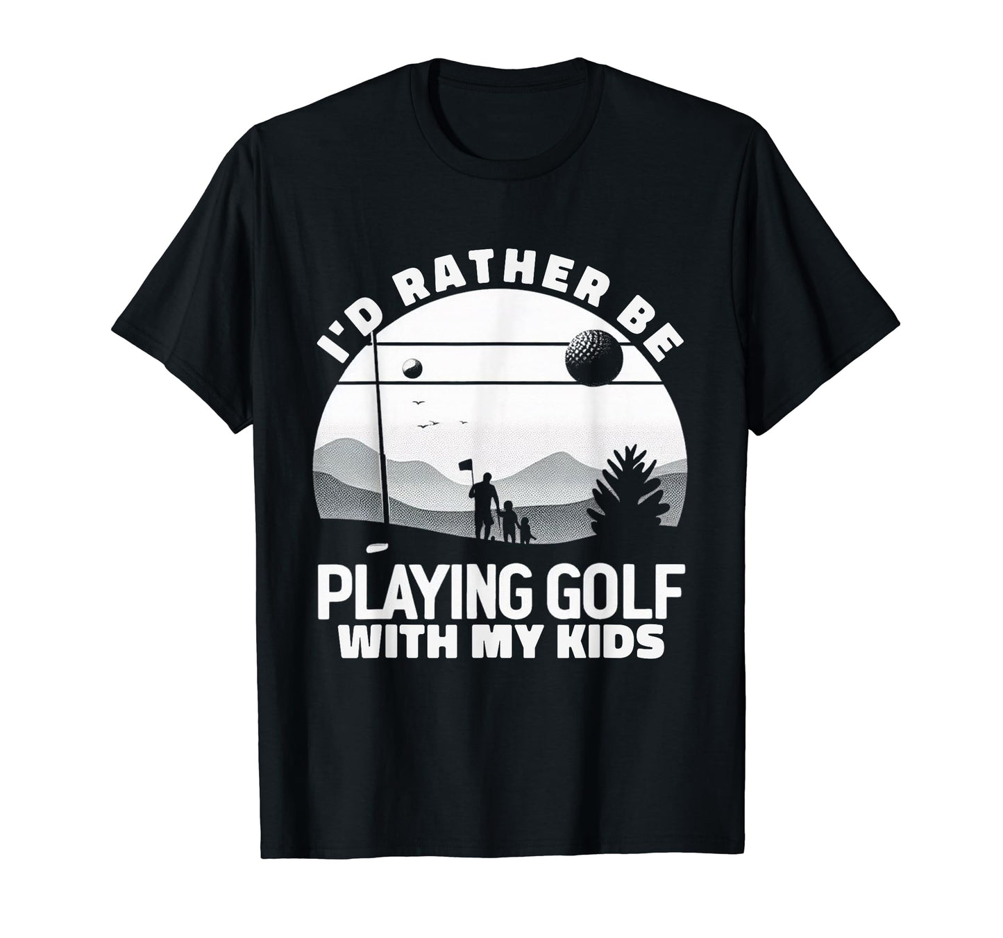 Sentimental Golfing Gift Parents T-Shirt - Casual Everyday Wear Men Women - T-Shirt, Sweatshirt, Hoodie
