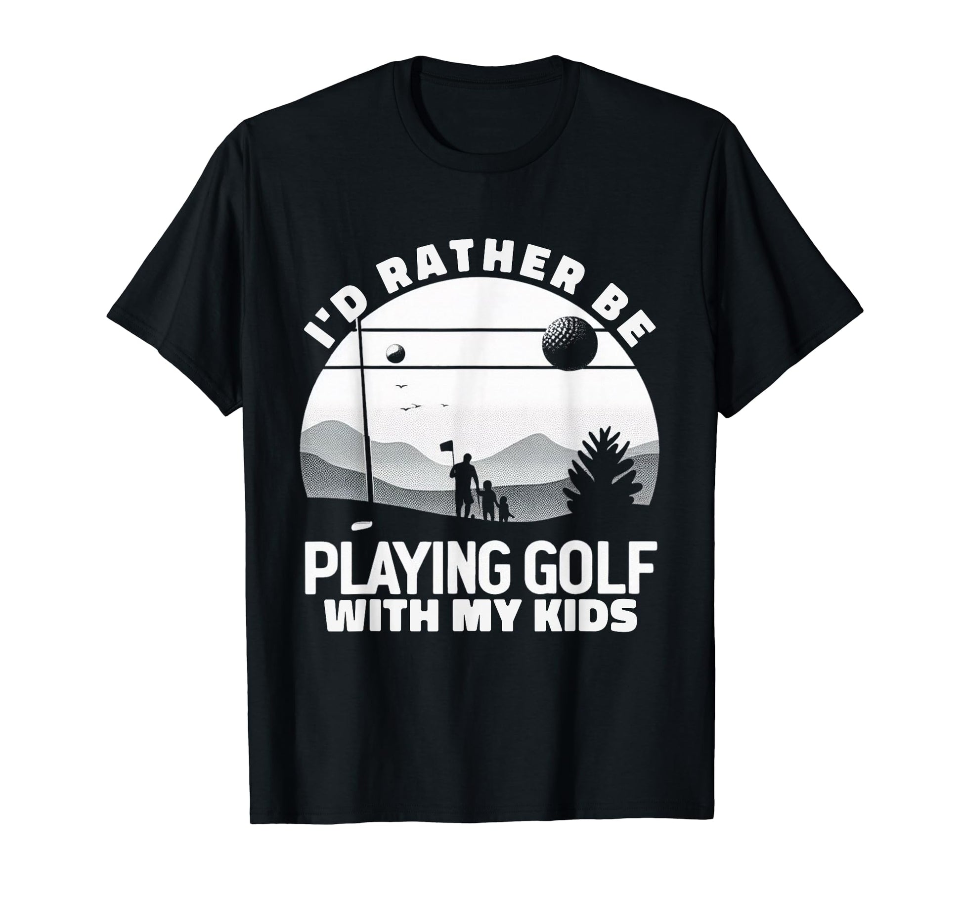Sentimental Golfing Gift Parents T-Shirt - Casual Everyday Wear Men Women - T-Shirt, Sweatshirt, Hoodie