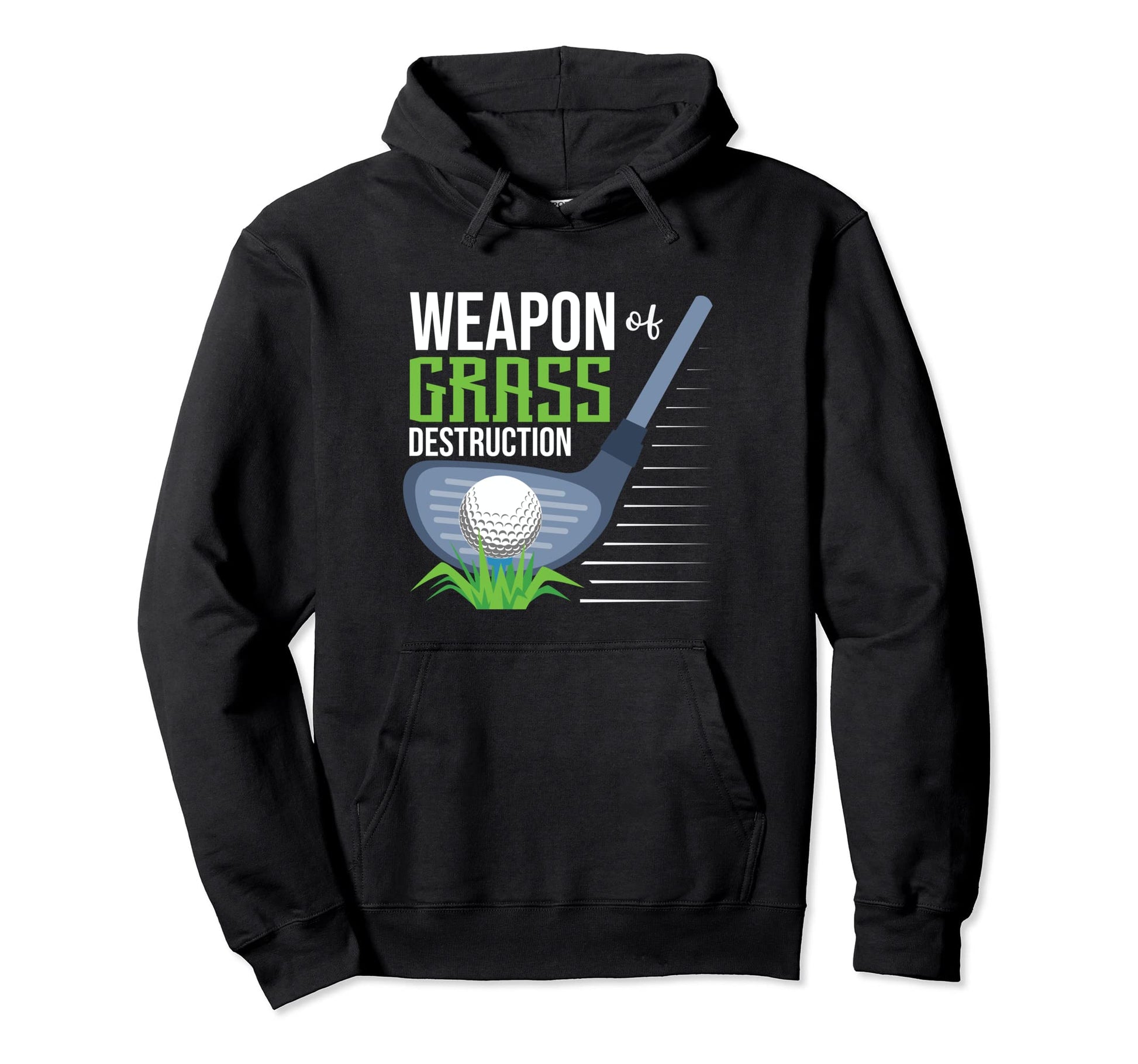 Funny Golf Text Golf Player Dad Joke Hoodie - Minimalist Print Men Women - T-Shirt, Sweatshirt, Hoodie