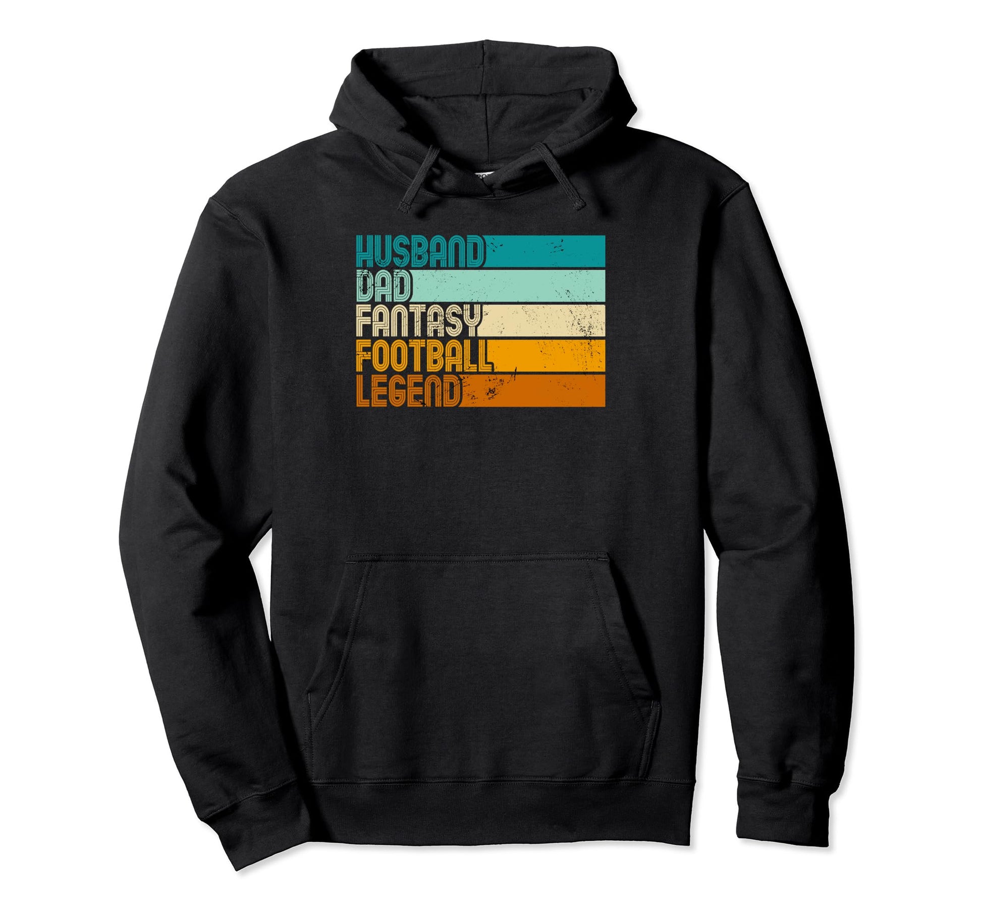 Husband Dad Fantasy Football Legend Hoodie - Novelty Apparel Unisex - T-Shirt, Sweatshirt, Hoodie