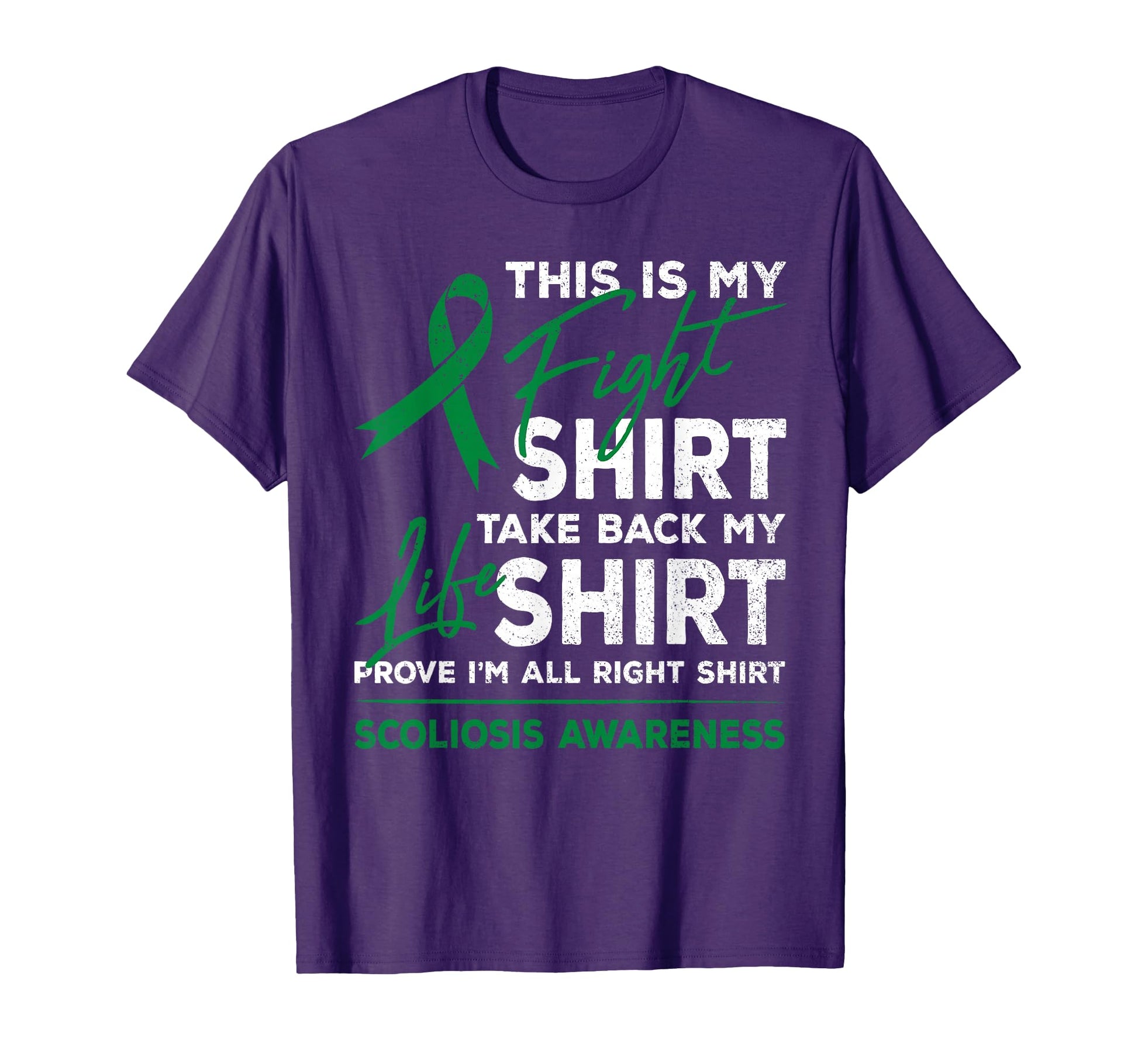 This Is My Fight Scoliosis T-Shirt - Aesthetic Graphic for Adults - T-Shirt, Sweatshirt, Hoodie