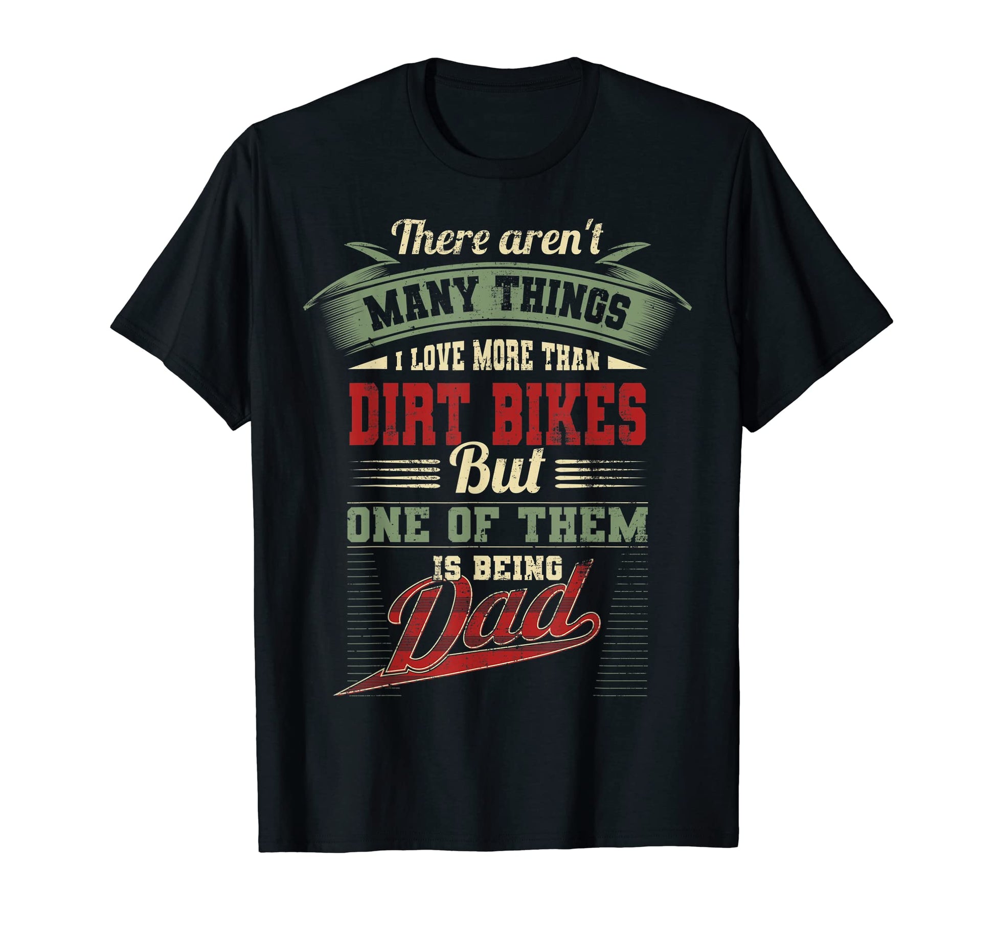 Mens Fathers Day Dirt Bike Dad Motocross T-Shirt - Streetwear Style Unisex - T-Shirt, Sweatshirt, Hoodie