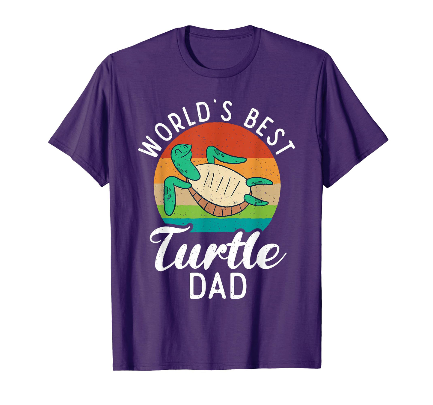 Worlds Best Turtle Dad Sea Turtle T-Shirt - Streetwear Style for Adults - T-Shirt, Sweatshirt, Hoodie